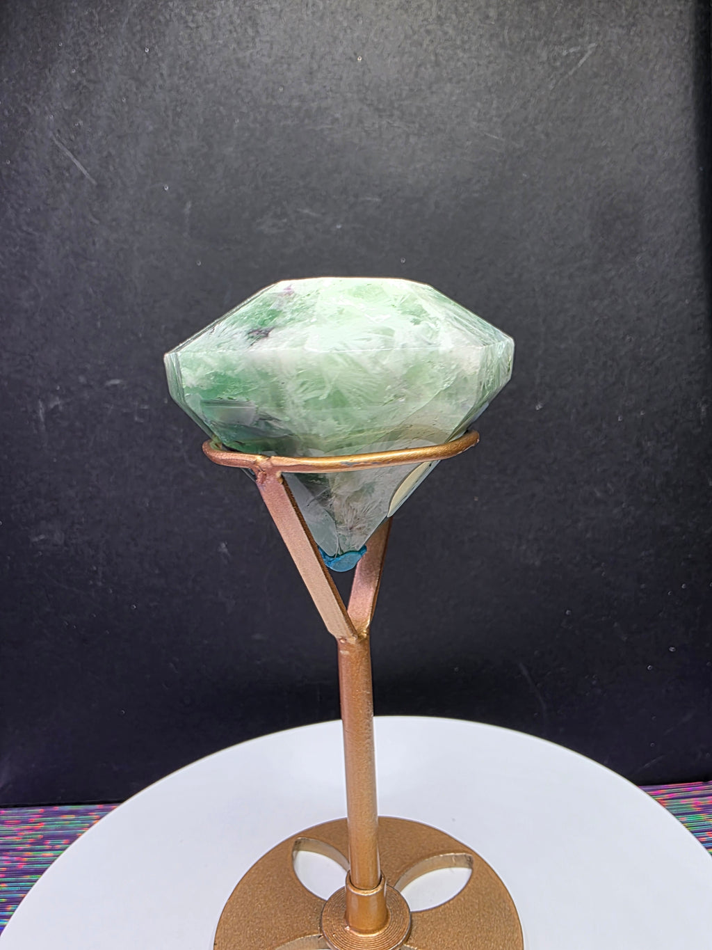 Feather Fluorite Diamond A