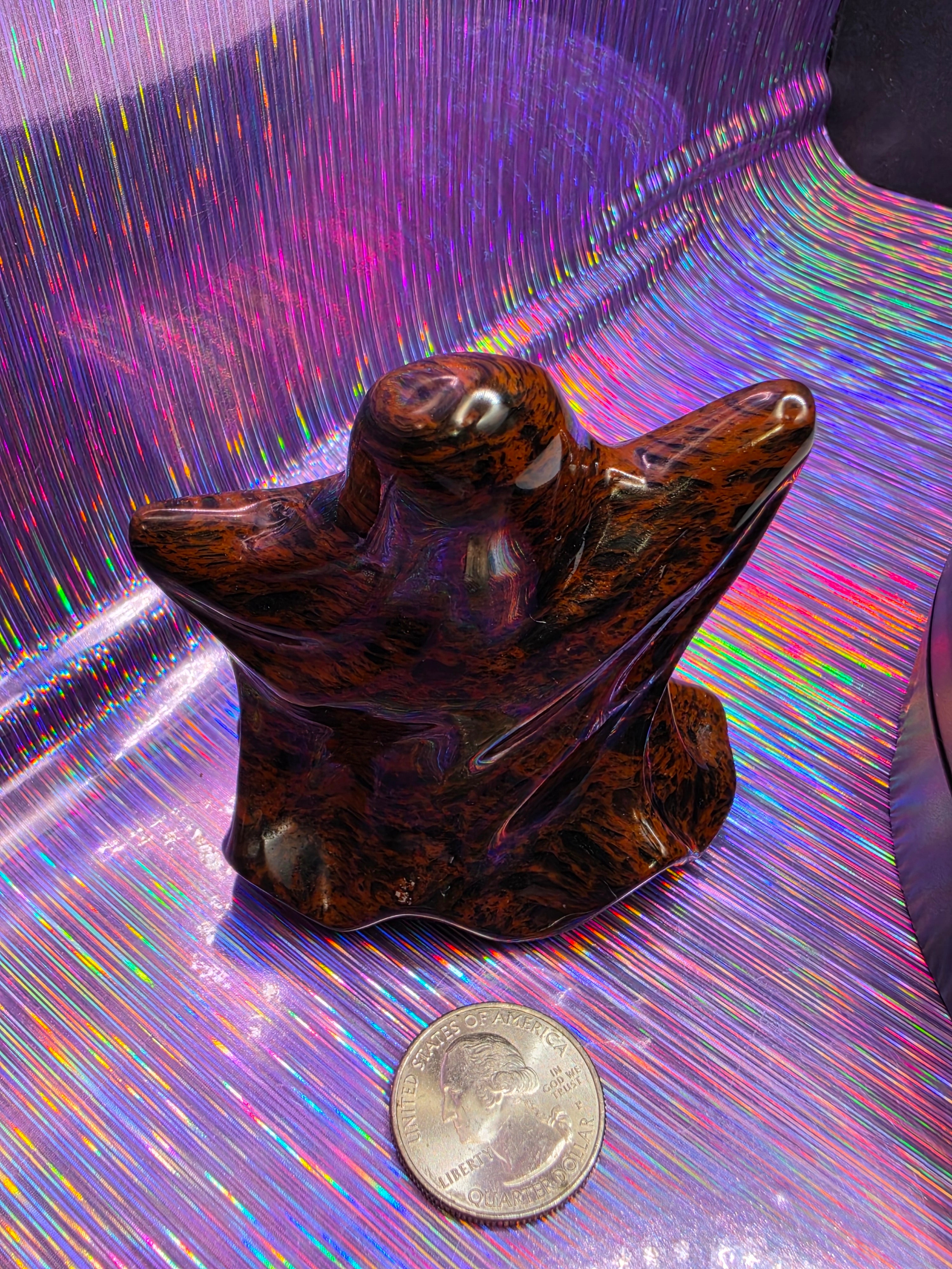 Mahogany Obsidian Ghost