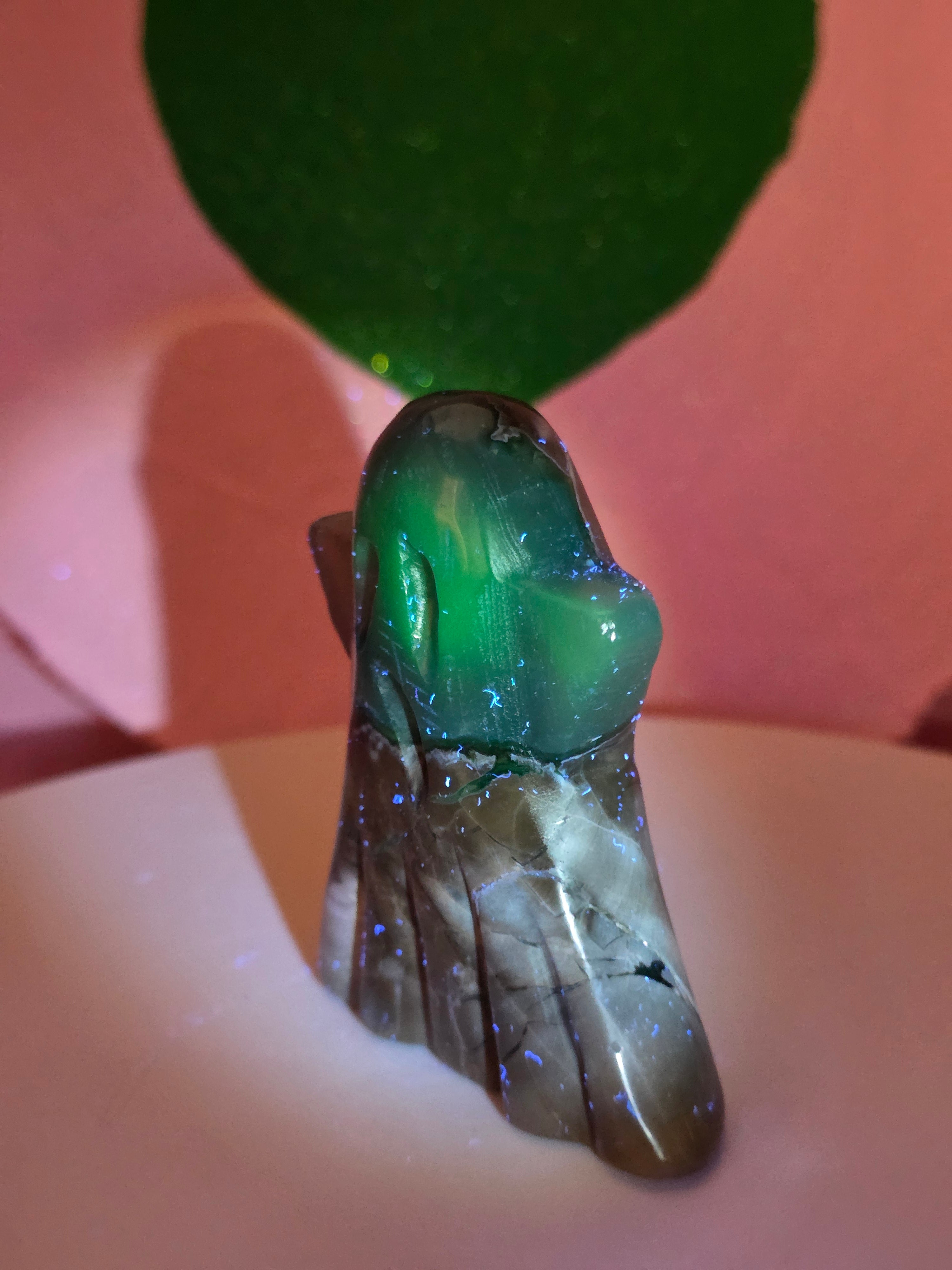 Volcano Agate Ghost B