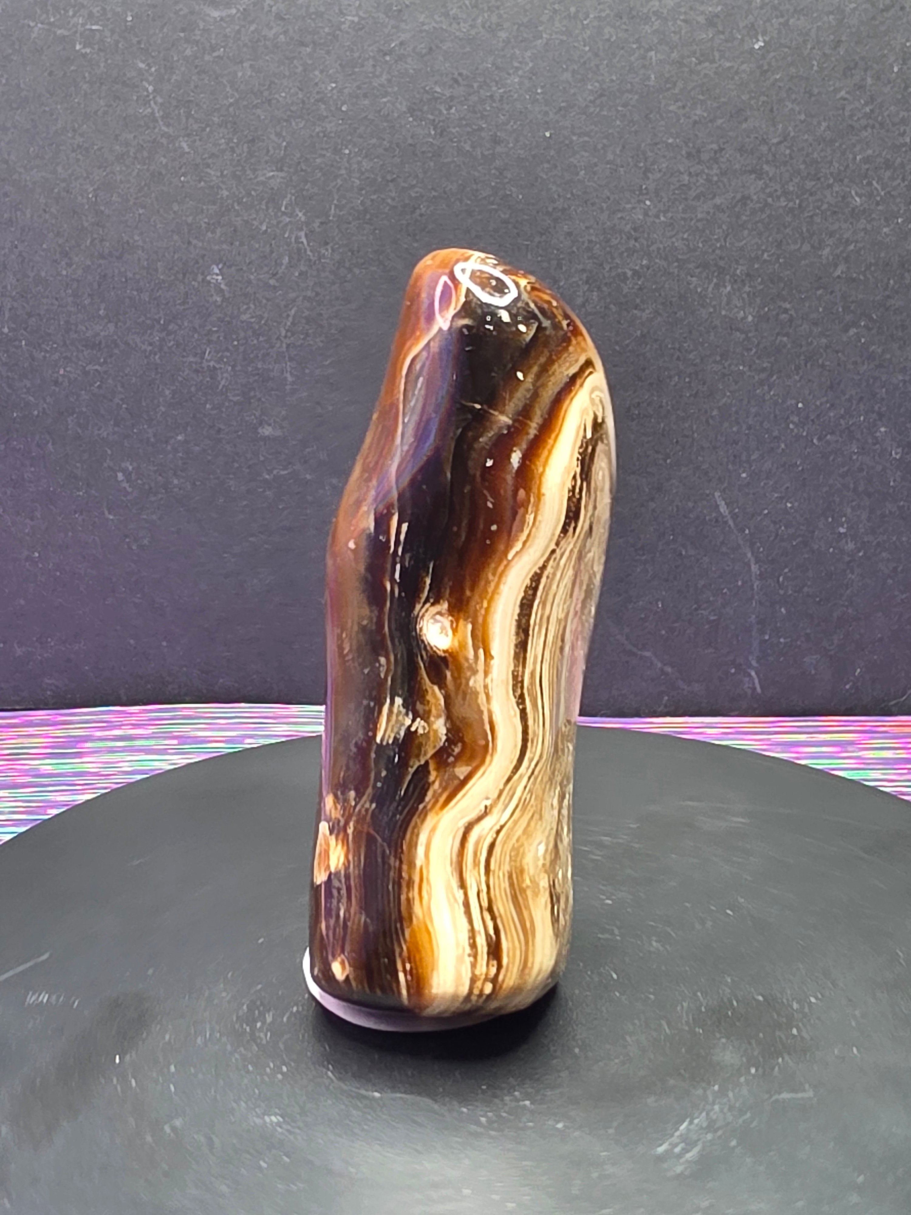 Chocolate Calcite Freeform C