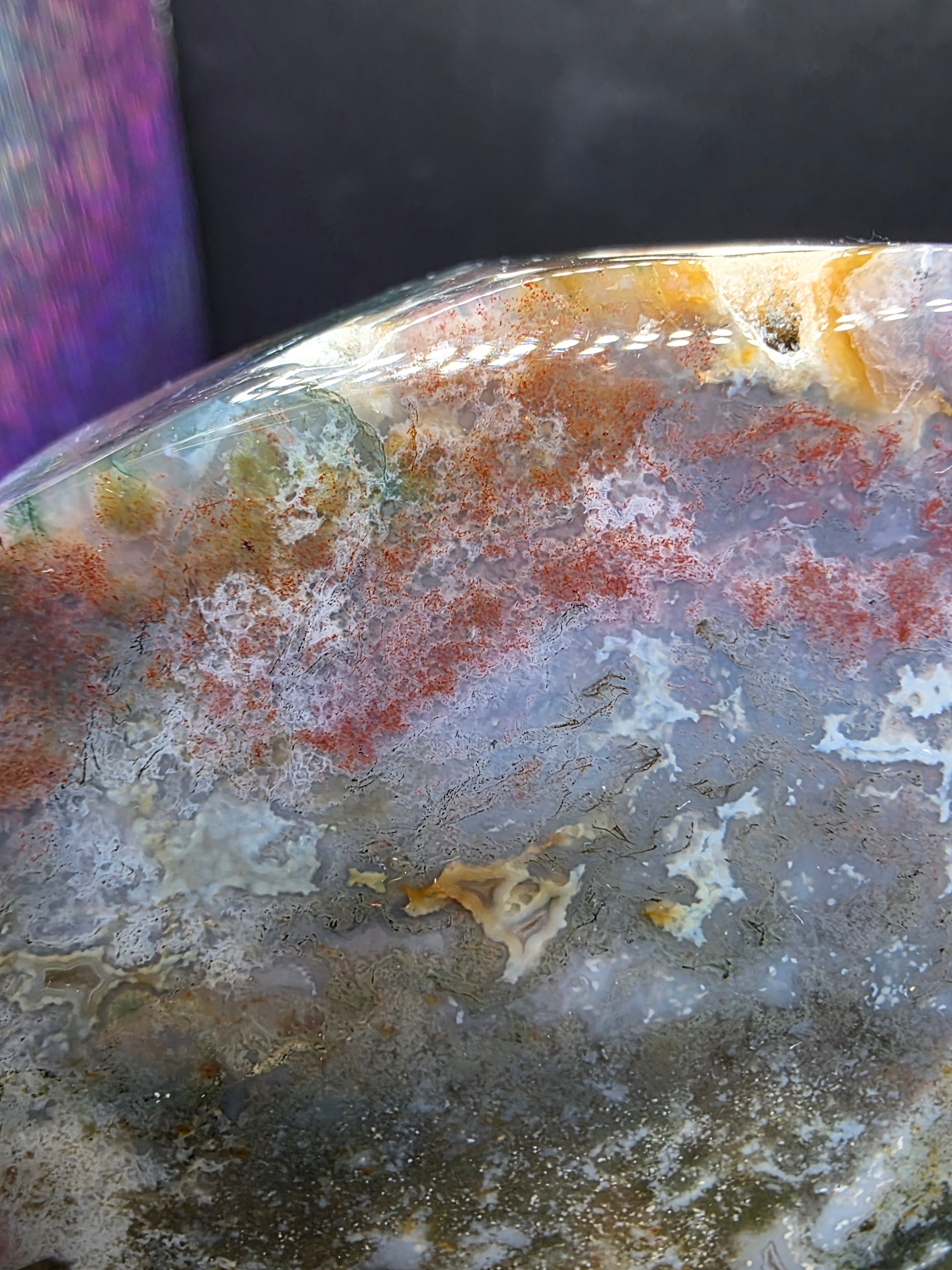 Moss Agate Moon F