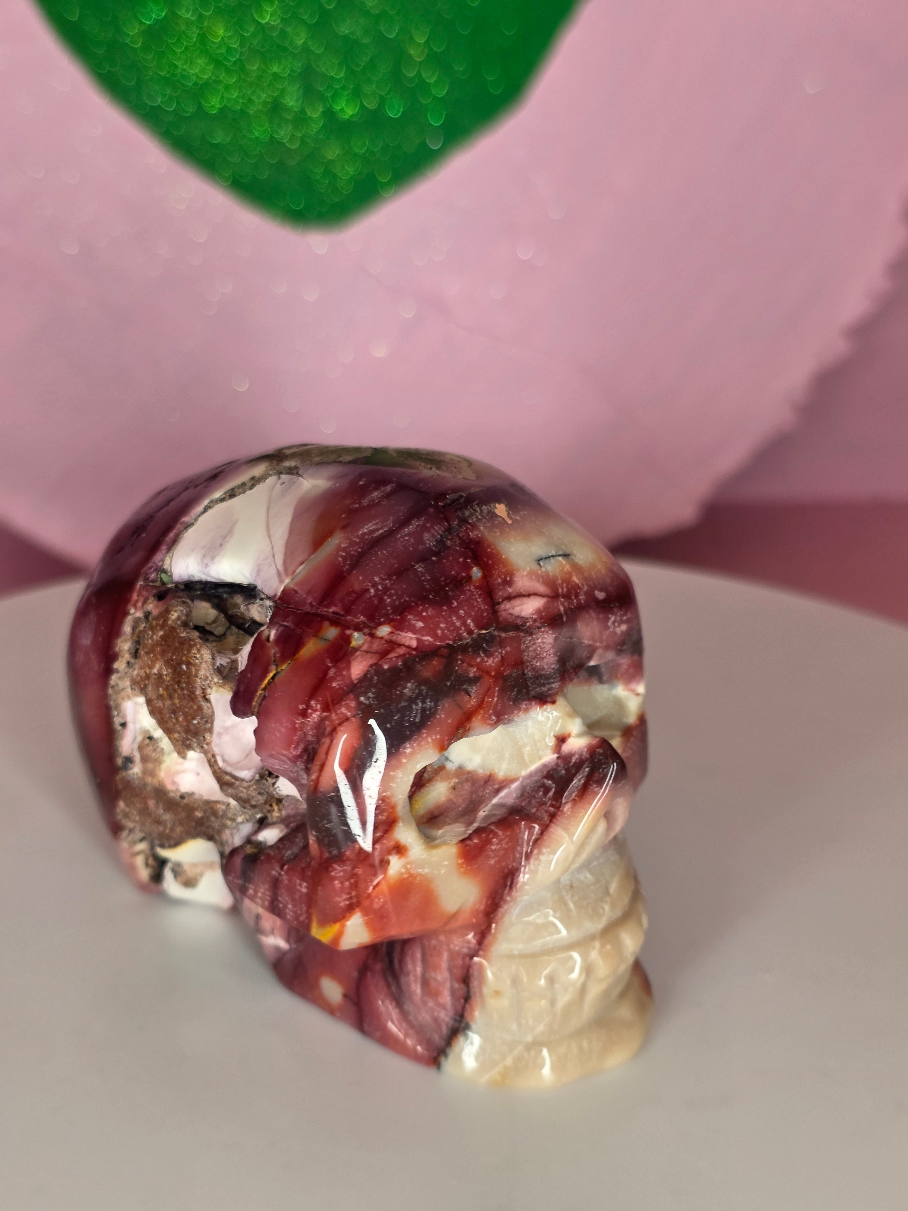 Mookaite Skull A