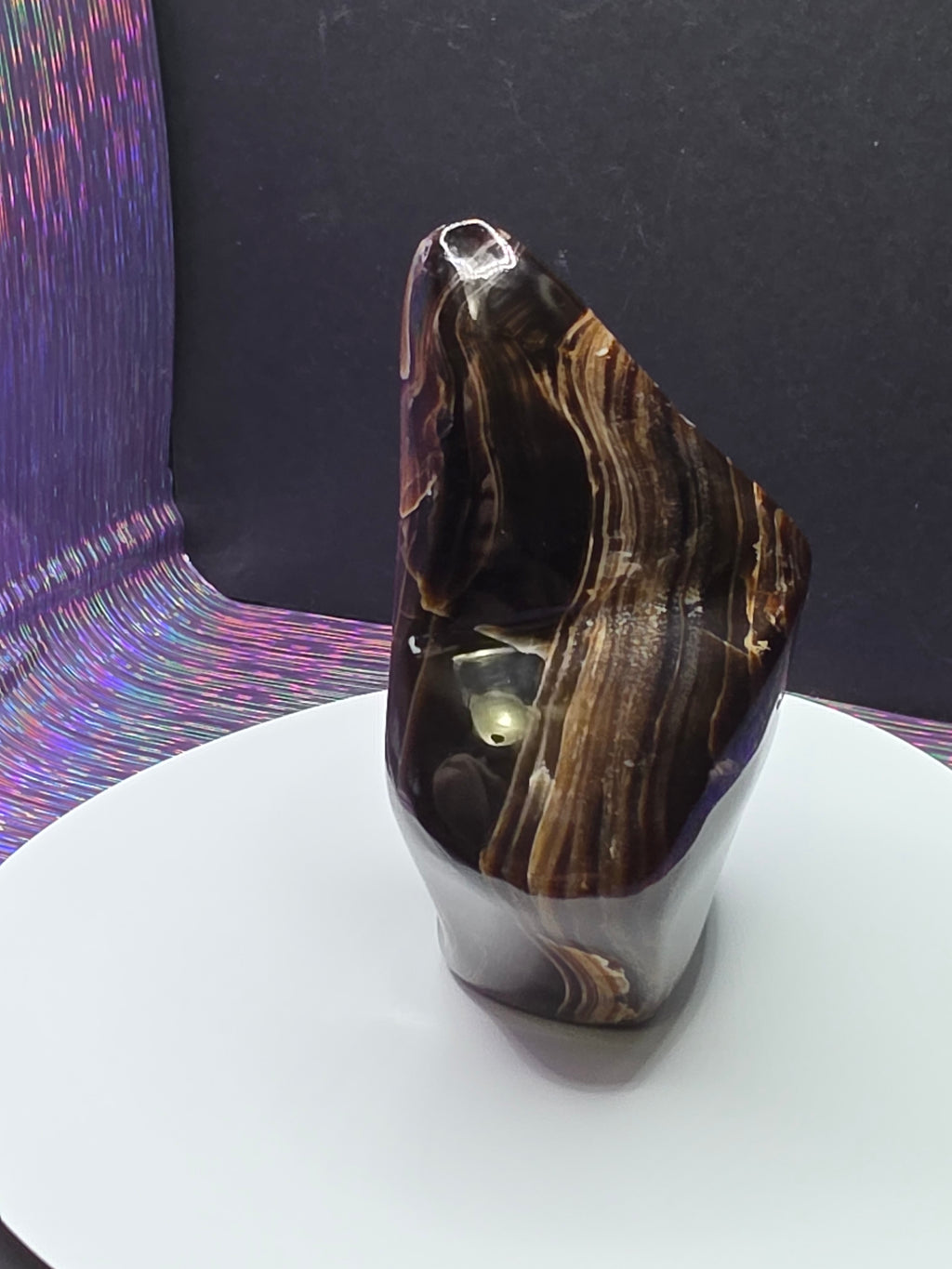 Chocolate Calcite Freeform A