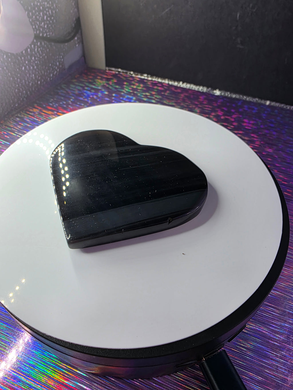 Obsidian Lace Heart C