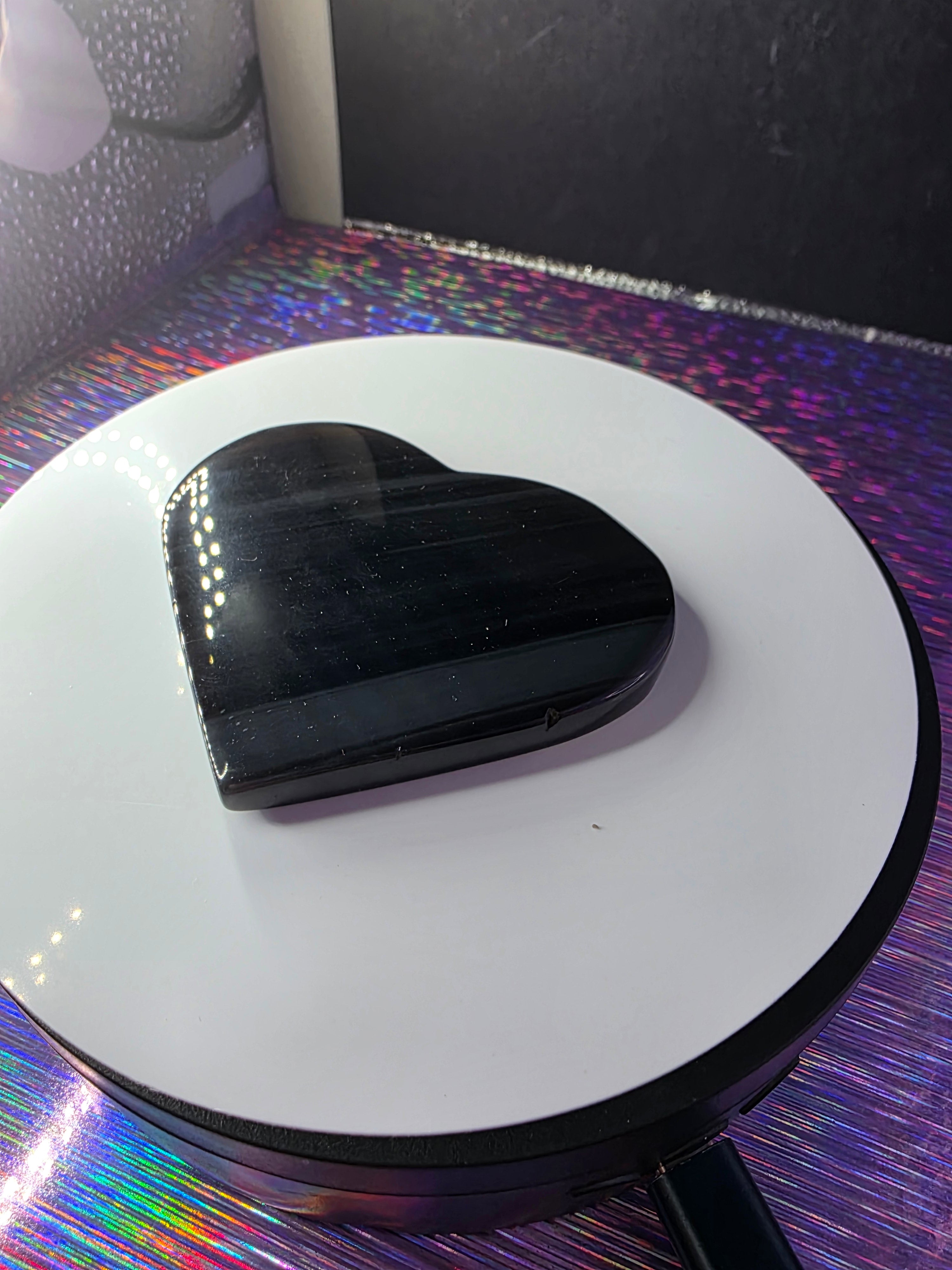 Obsidian Lace Heart C
