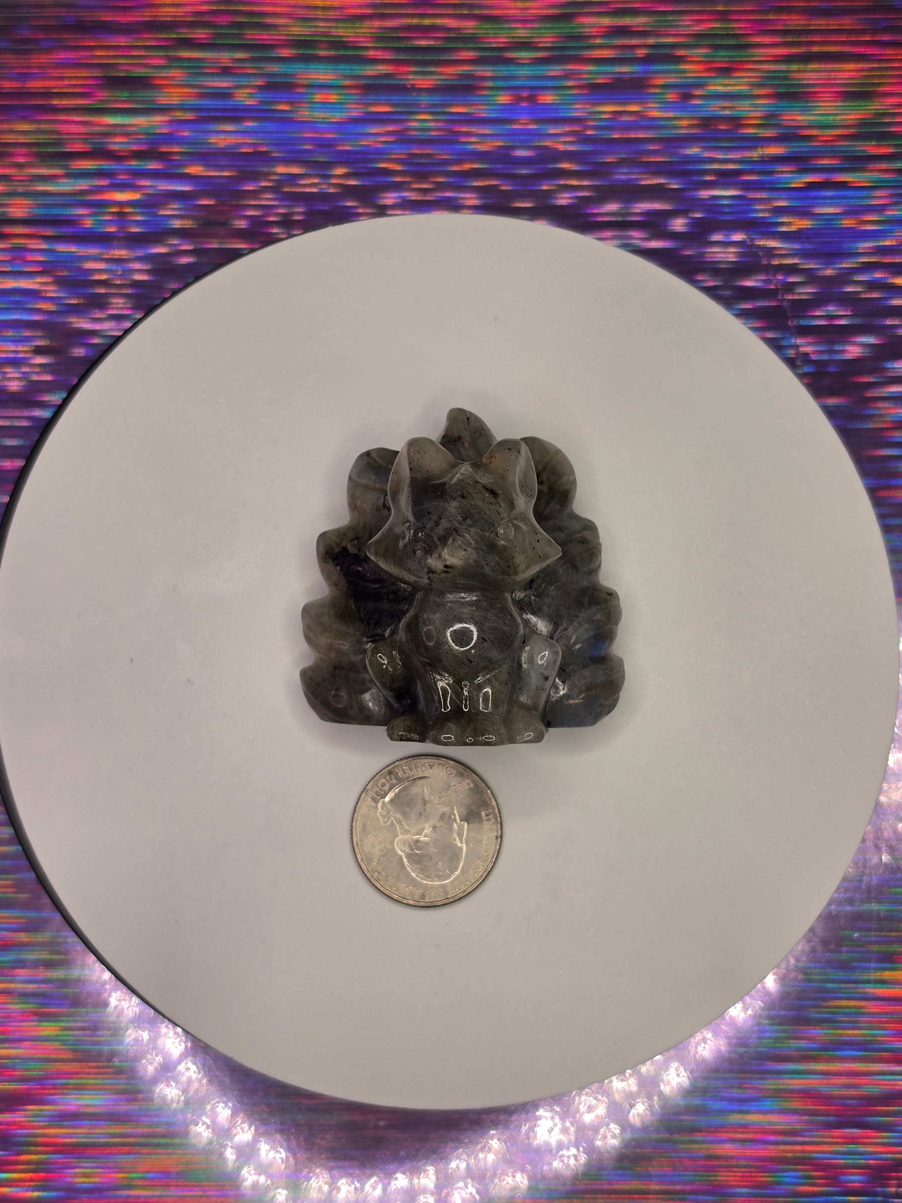 Labradorite Nine Tail Fox