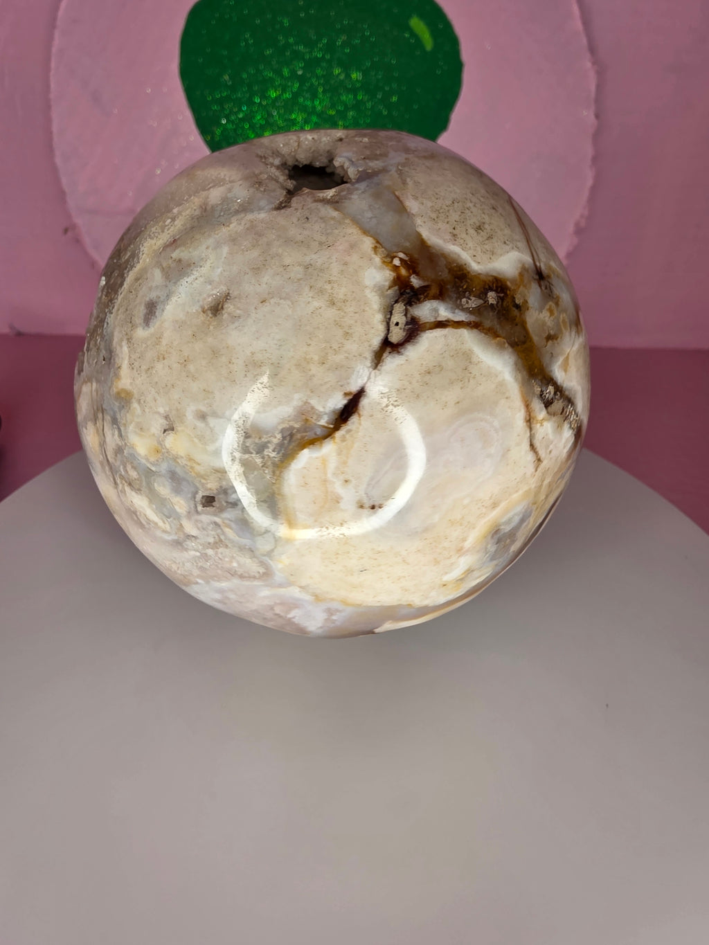 Pink Amethyst Sphere F