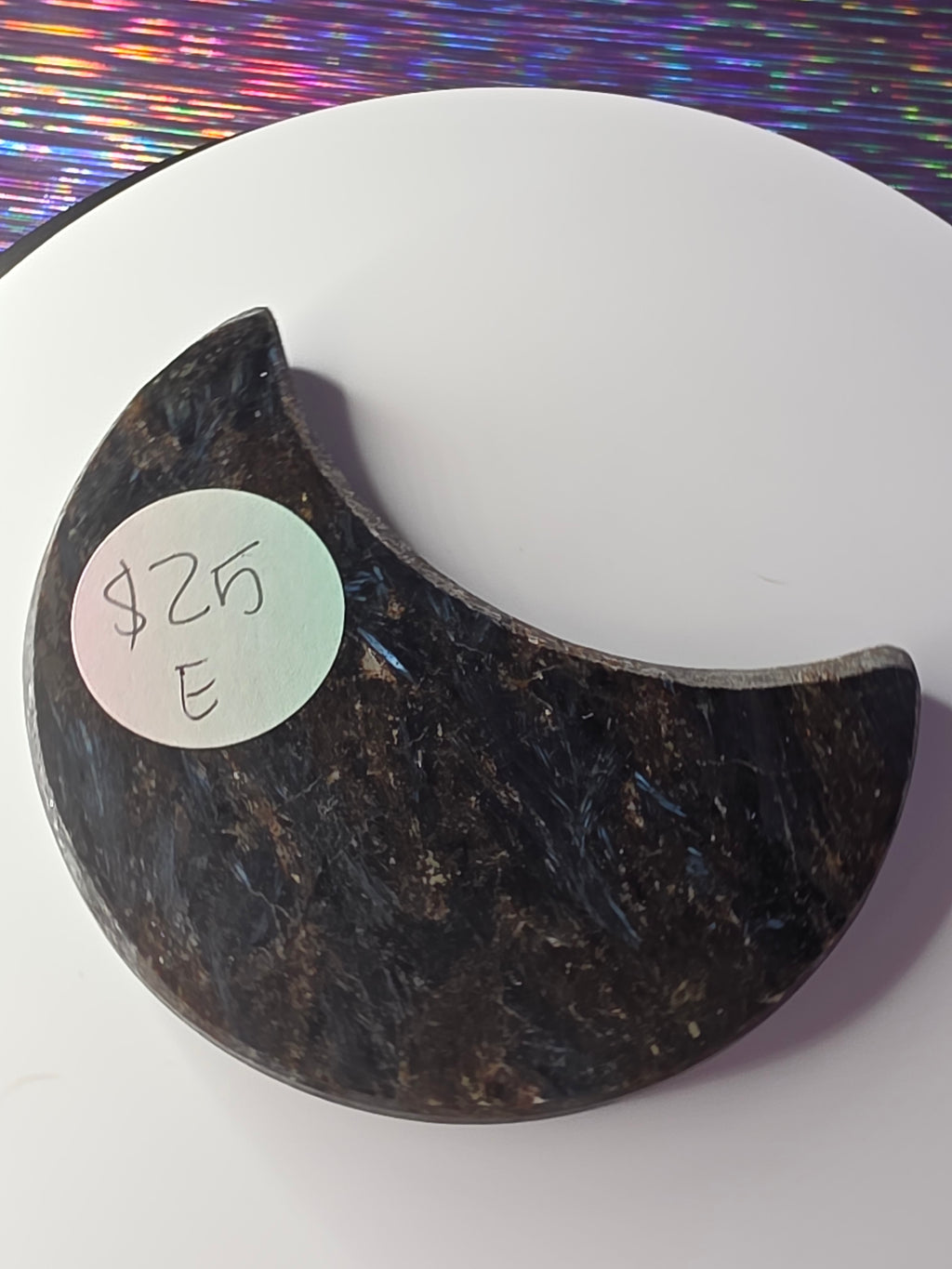 Arfvedsonite with Garnet Moon E