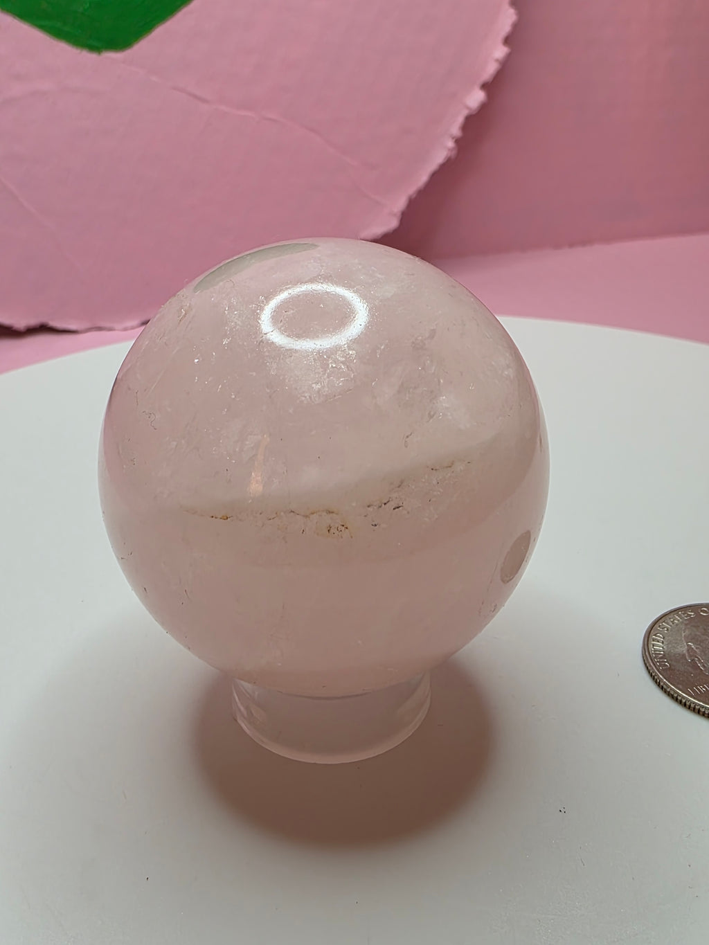 Rose Quartz Sphere A