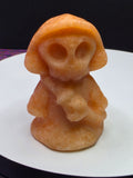 Orange Calcite Mini Grim Reaper C