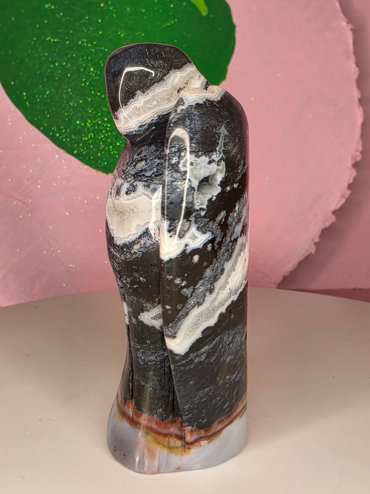 Ocean Jasper and Chalcedony Angel A