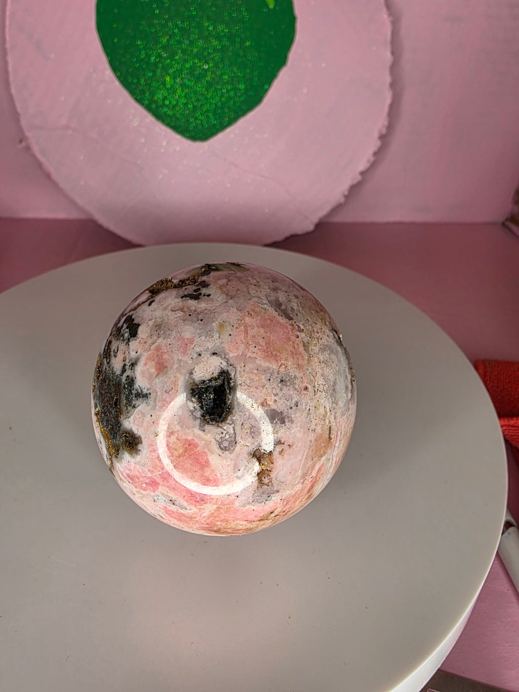 Peruvian Rhodonite Sphere A
