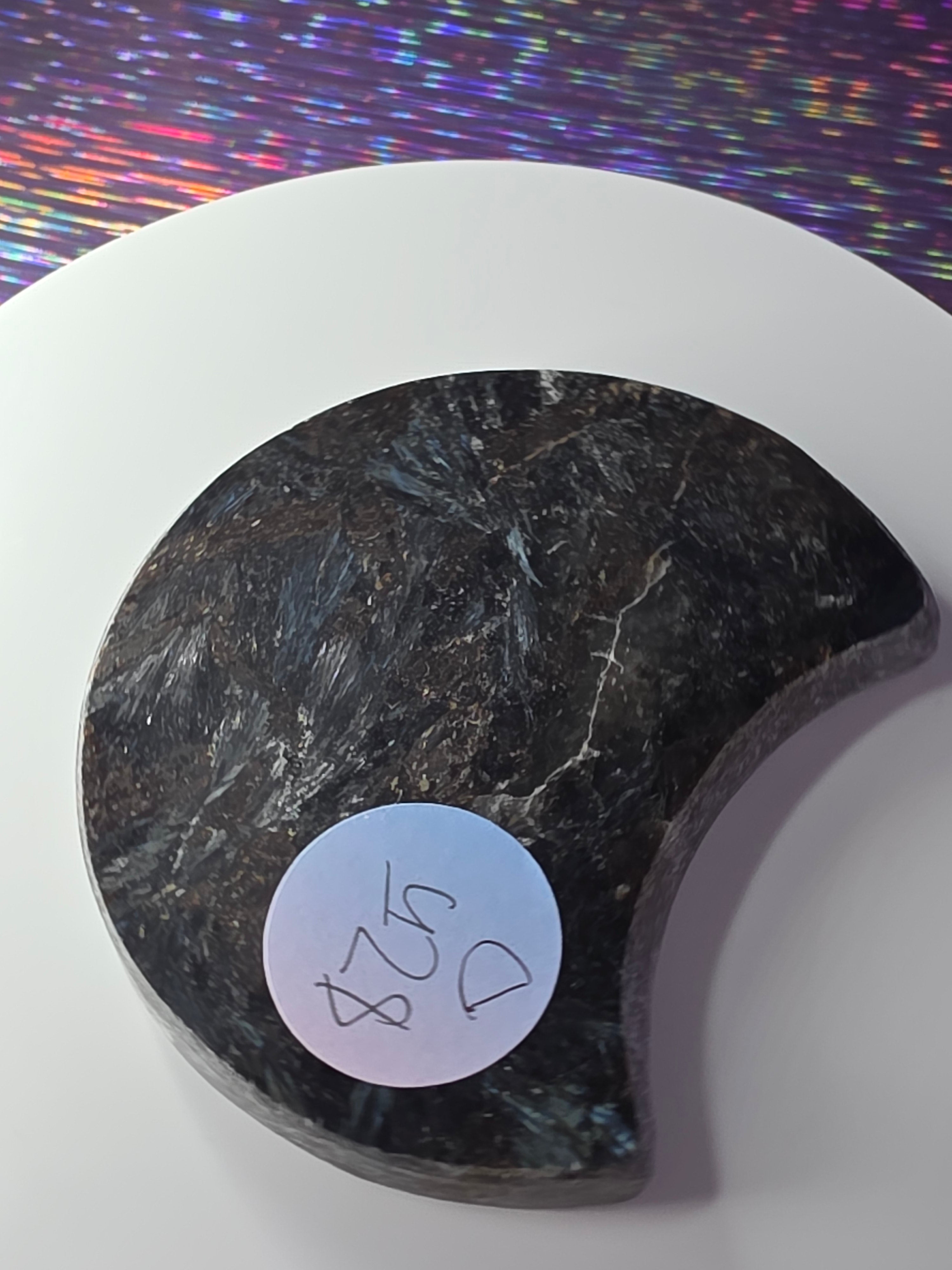 Arfvedsonite with Garnet Moon D