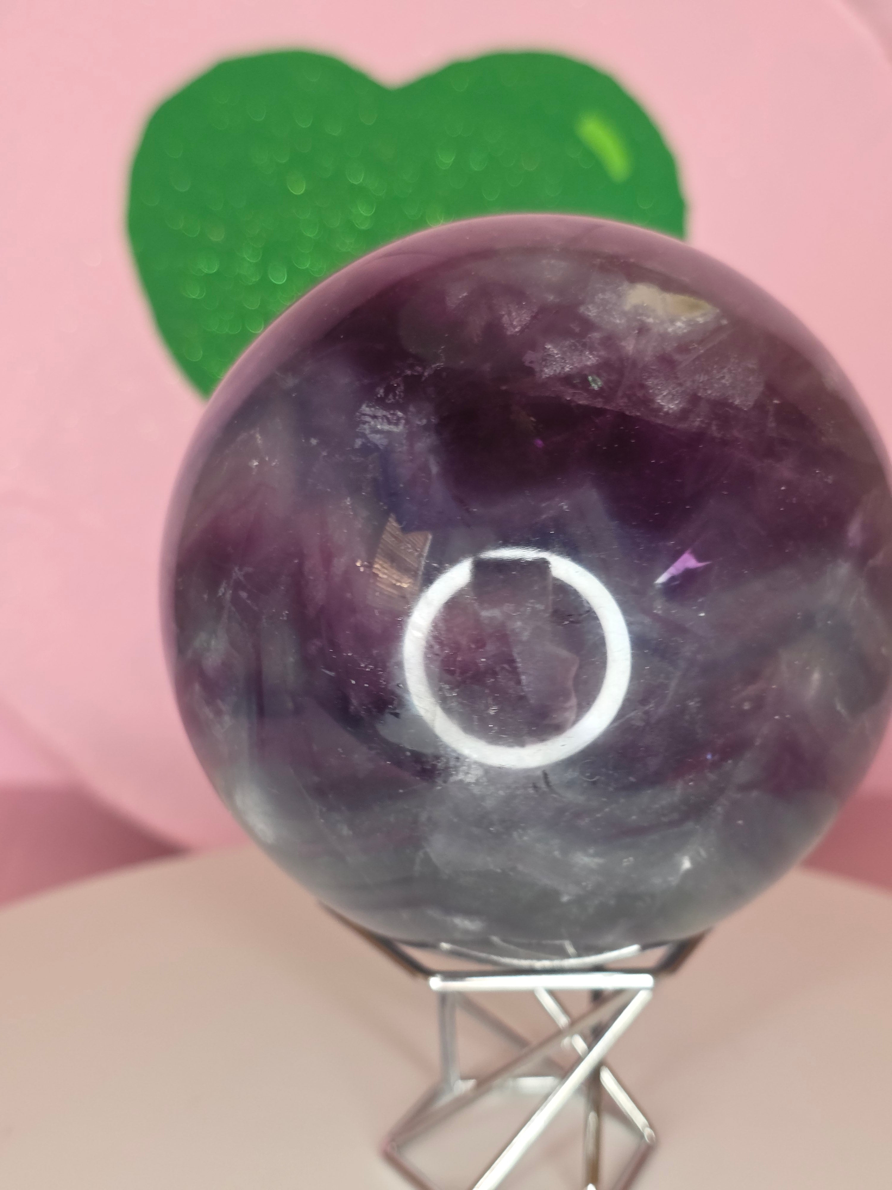 Large Fluorite Sphere B