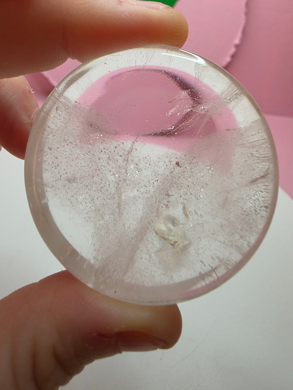 Clear Quartz Sphere Holder A