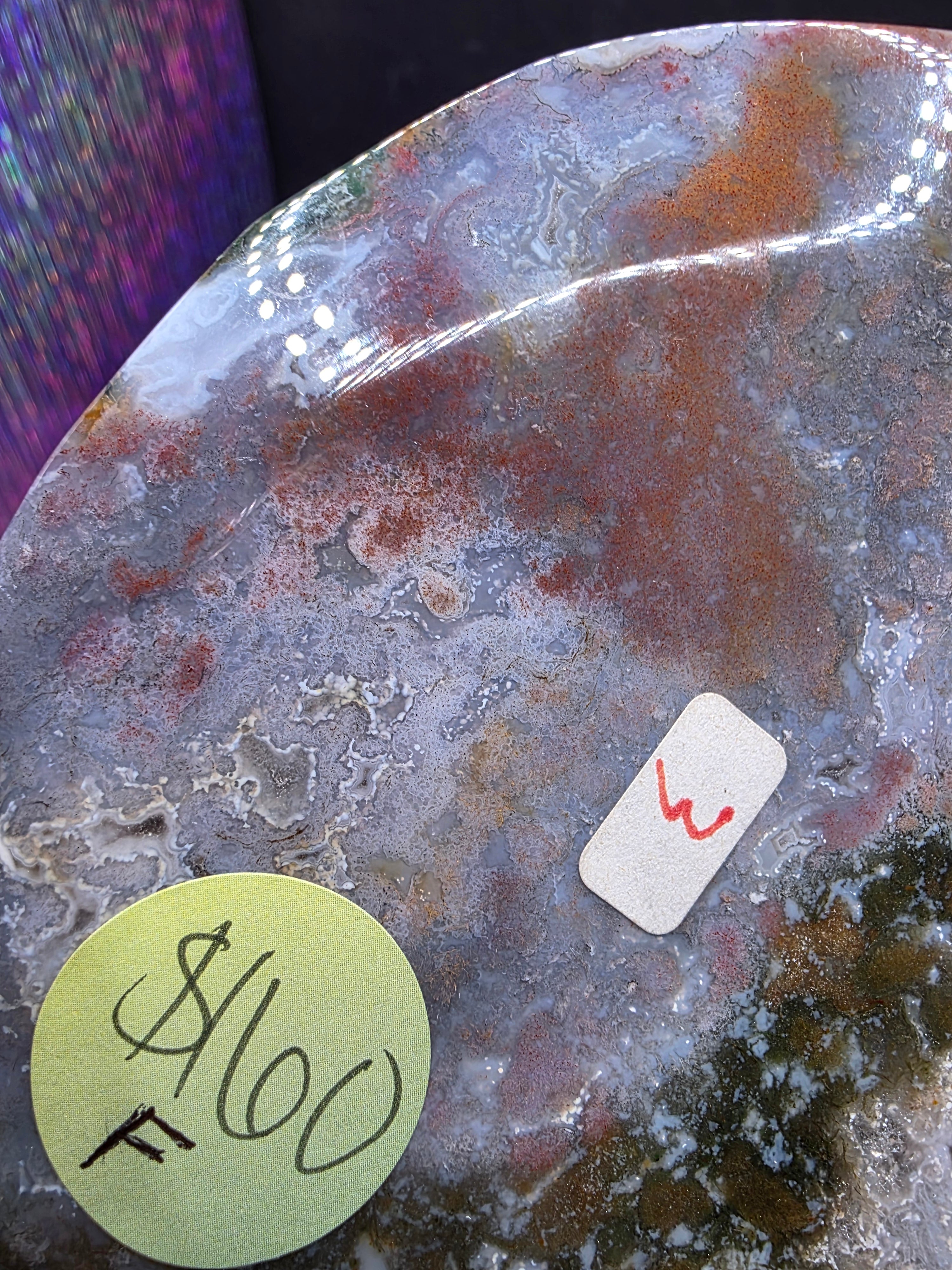 Moss Agate Moon F