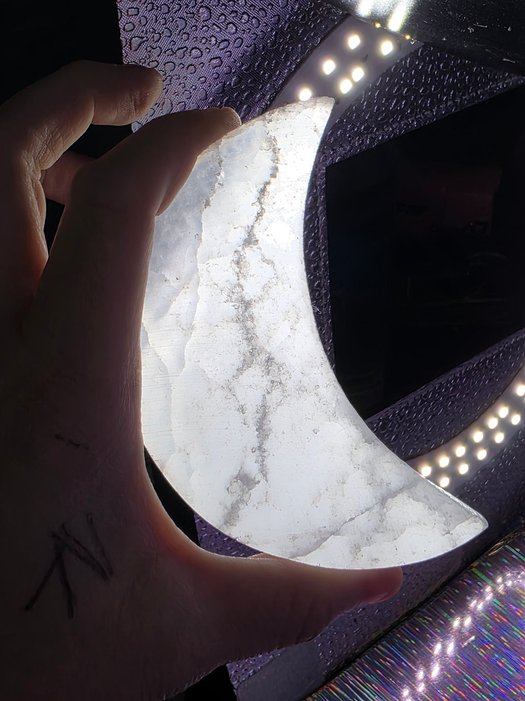 Selenite Moon B
