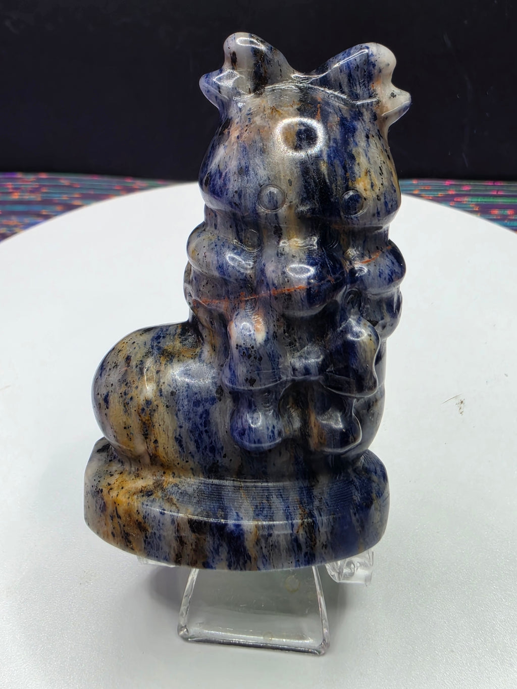 Sodalite Reindeer in Stocking C