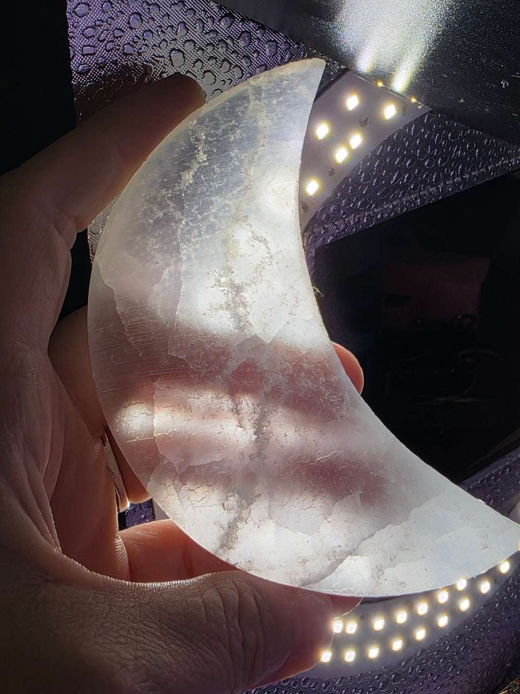 Selenite Moon B