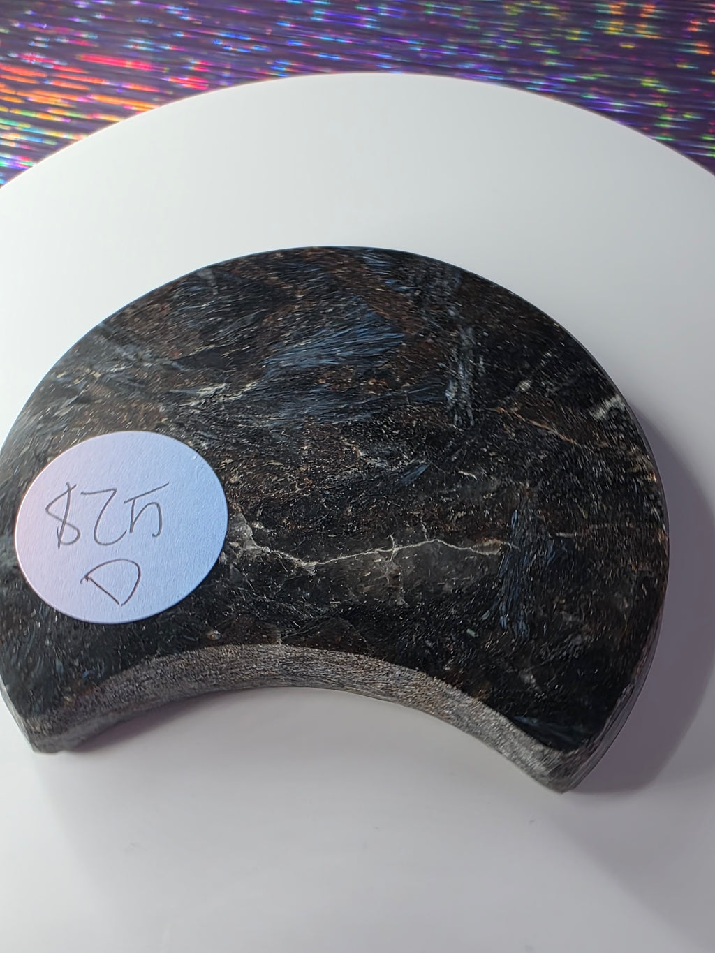 Arfvedsonite with Garnet Moon D