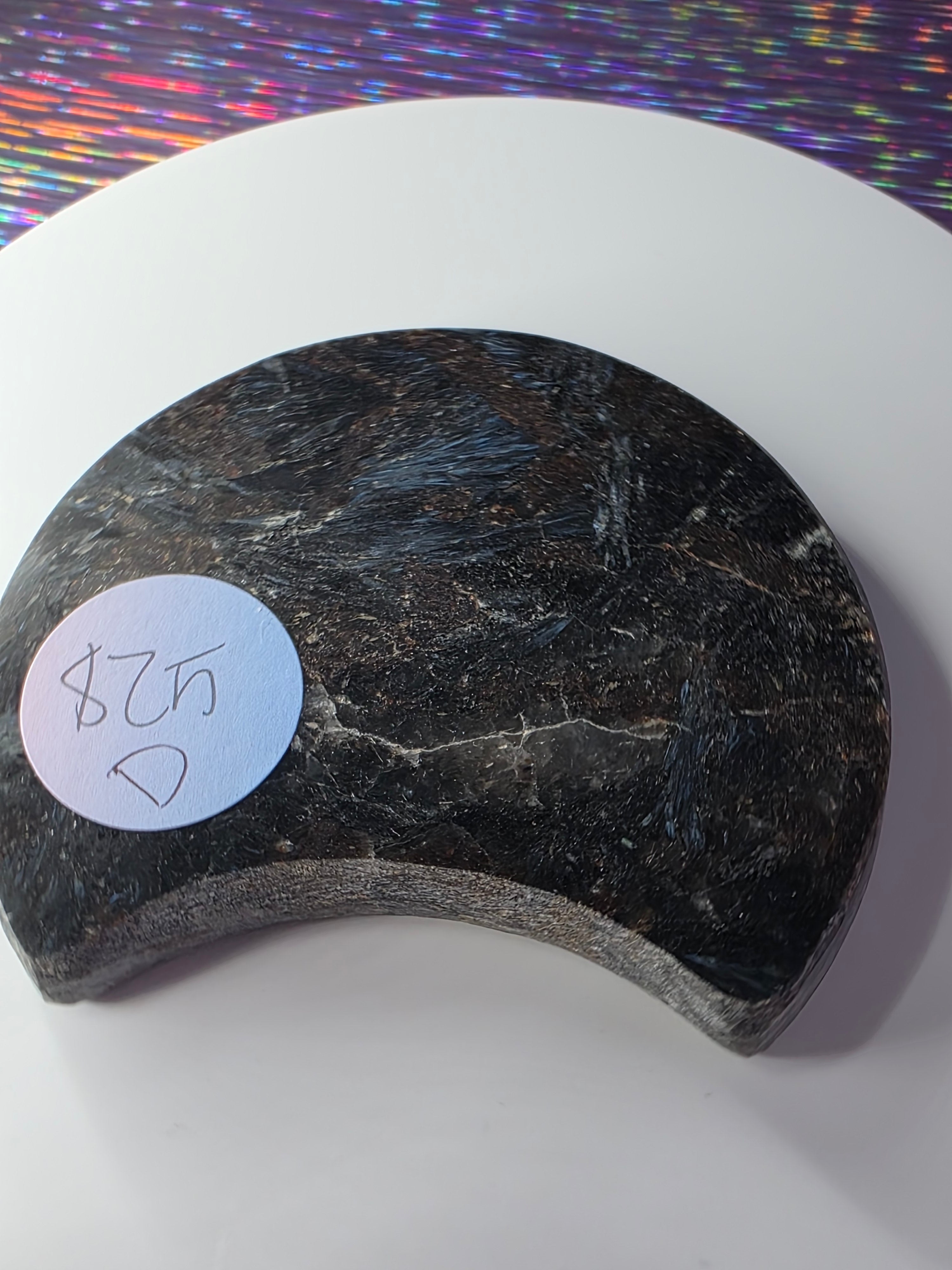 Arfvedsonite with Garnet Moon D