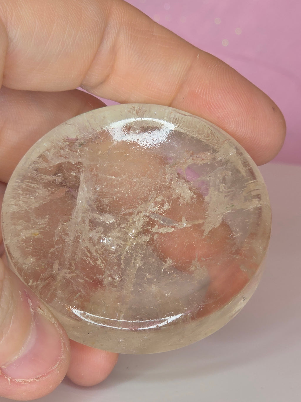 Clear Quartz Sphere Holder B