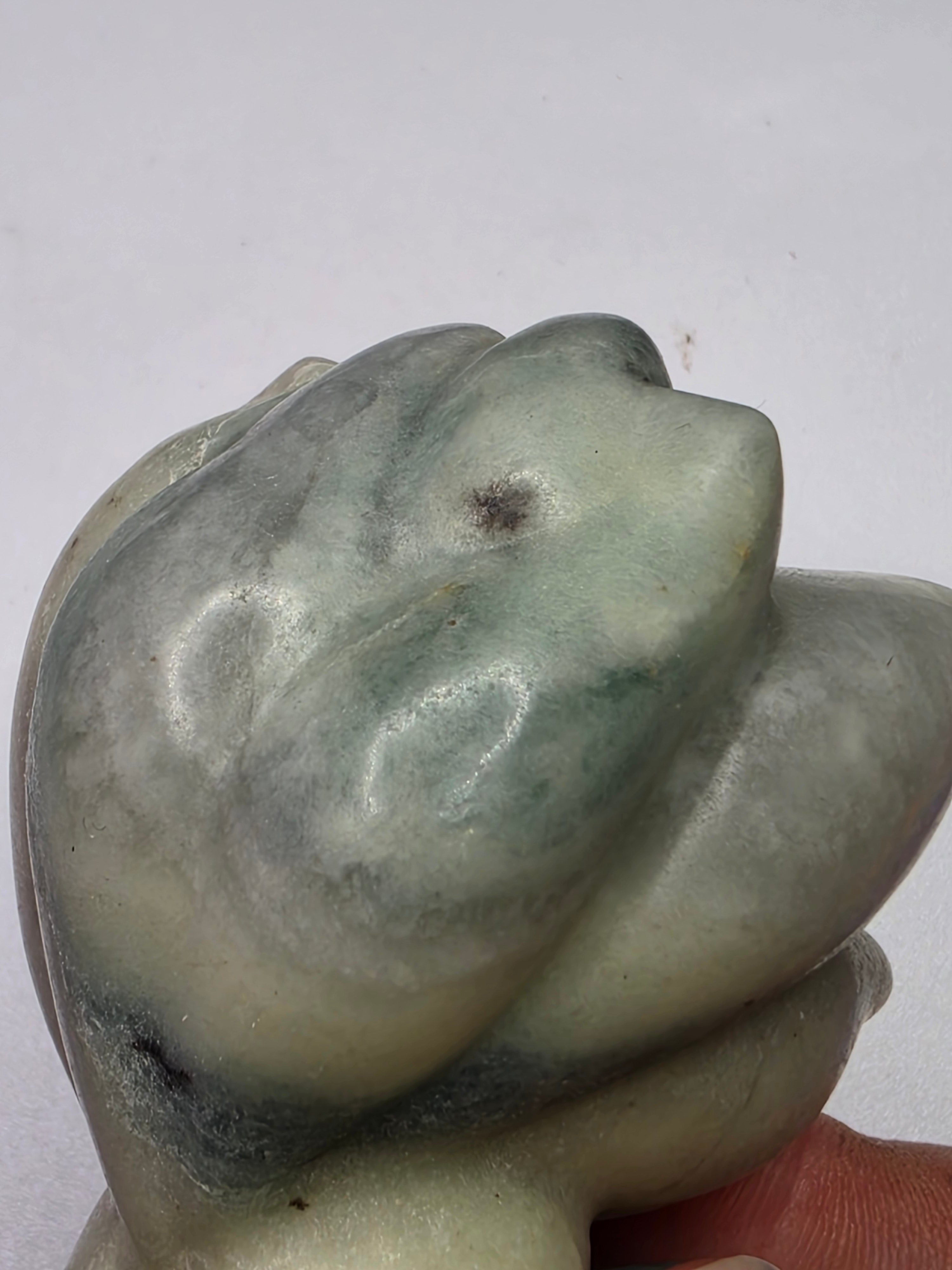 Sky Blue Calcite Nine Tailed Fox
