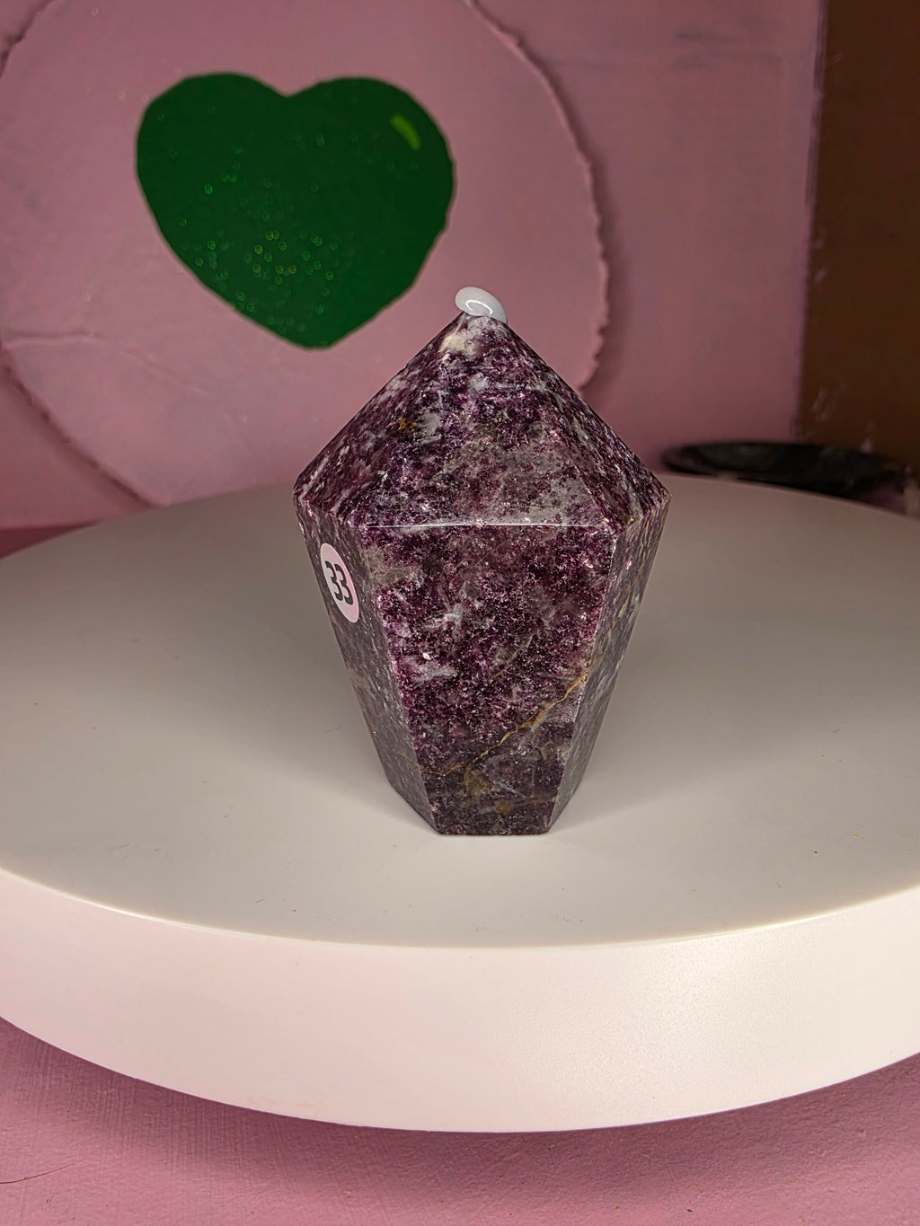 Lepidolite Cupcake A
