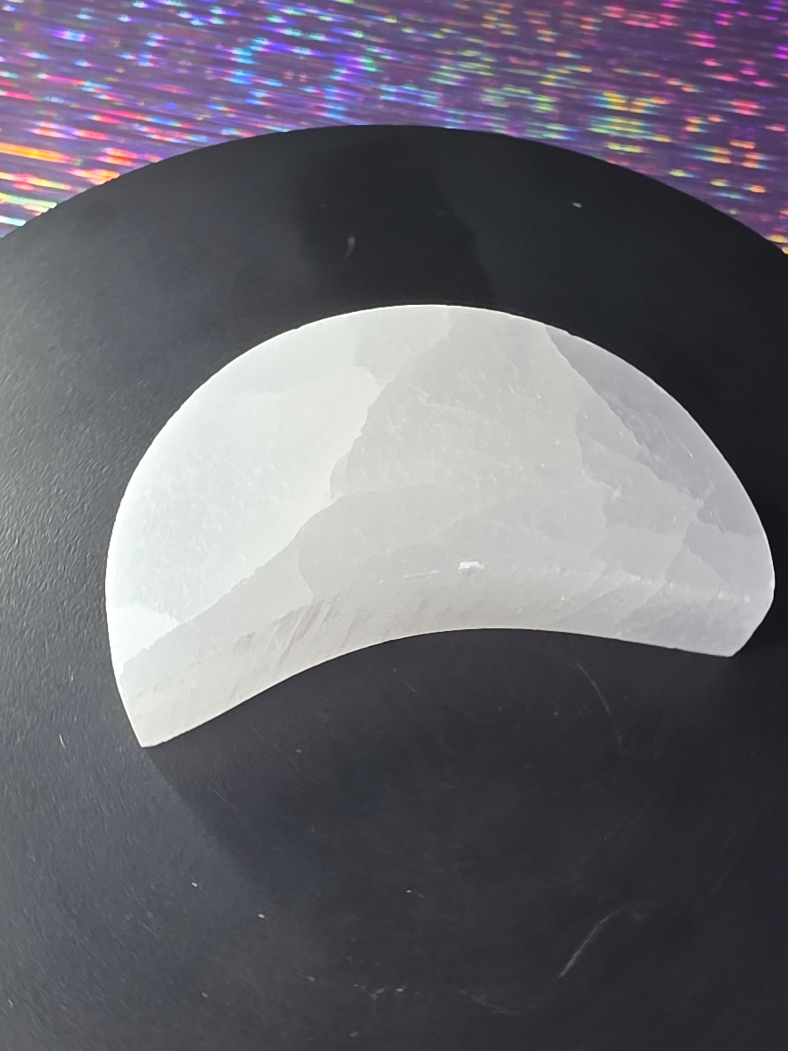 Selenite Moon A