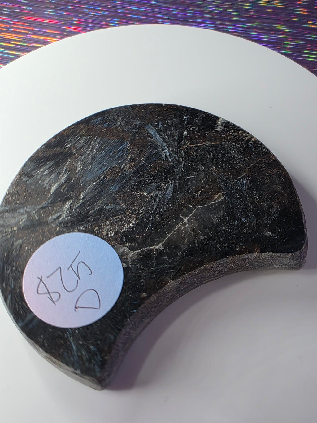 Arfvedsonite with Garnet Moon D