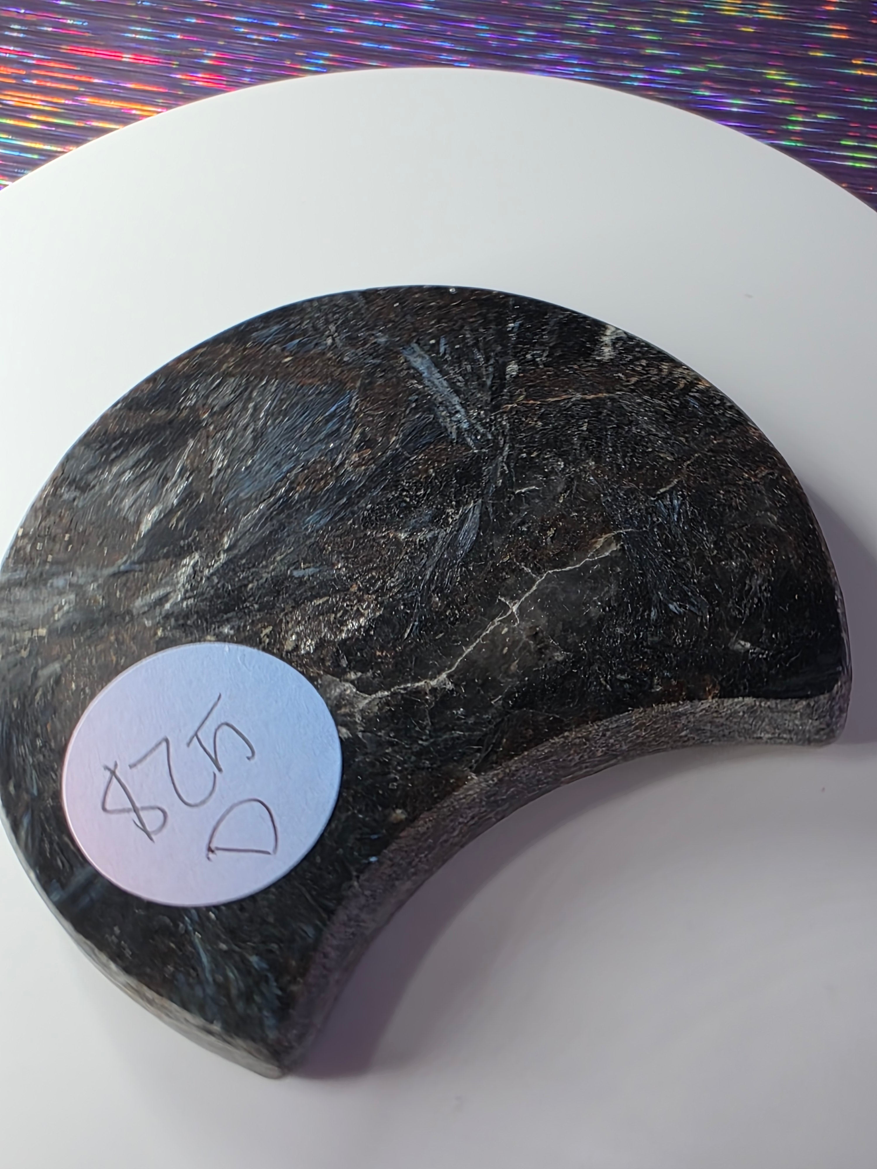 Arfvedsonite with Garnet Moon D