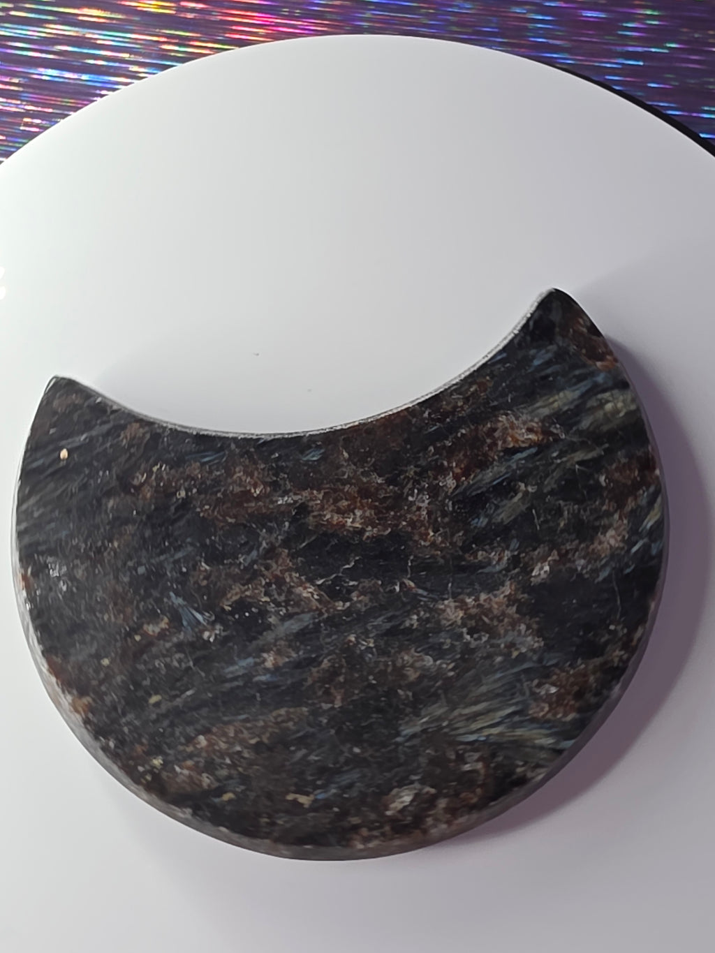 Arfvedsonite with Garnet Moon C