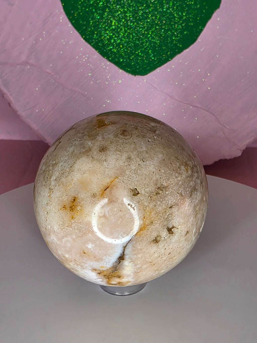 Pink Amethyst Sphere C