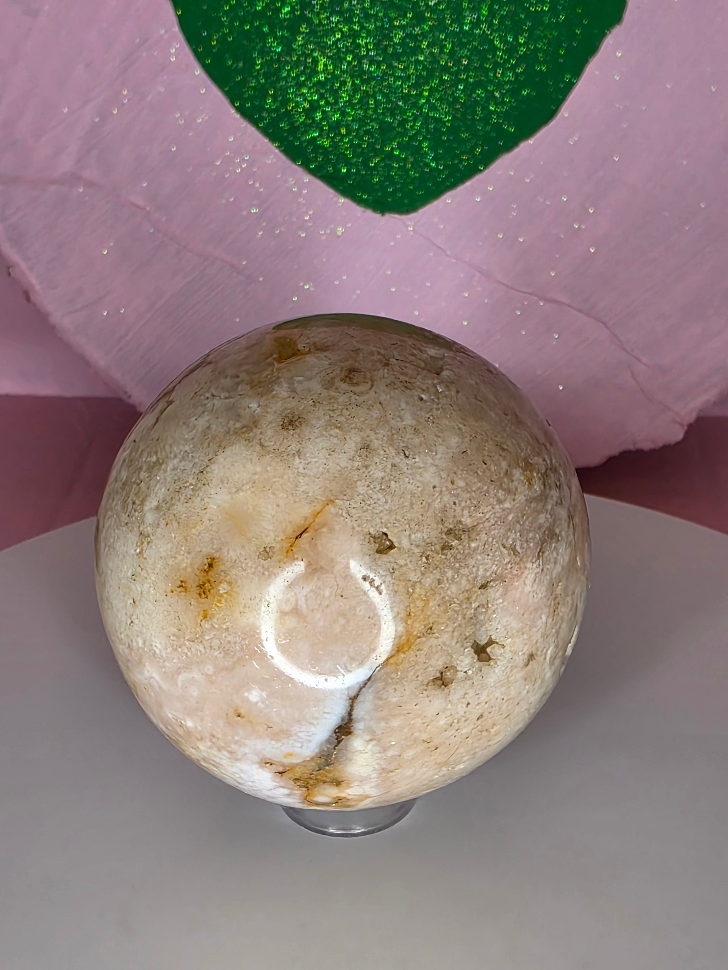 Pink Amethyst Sphere C