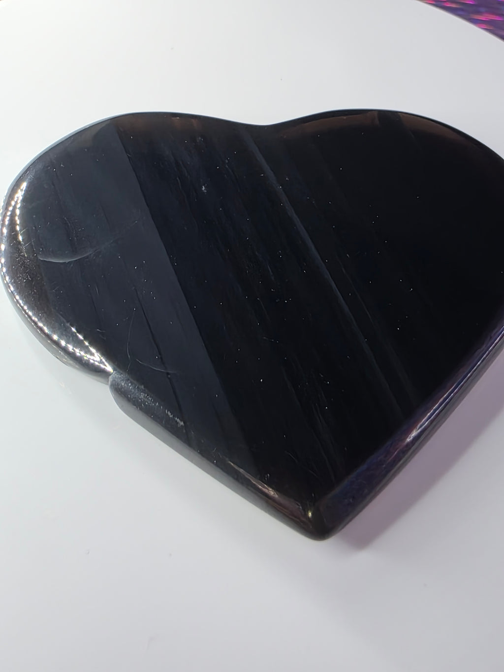 Obsidian Lace Heart G