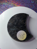 Arfvedsonite with Garnet Moon A