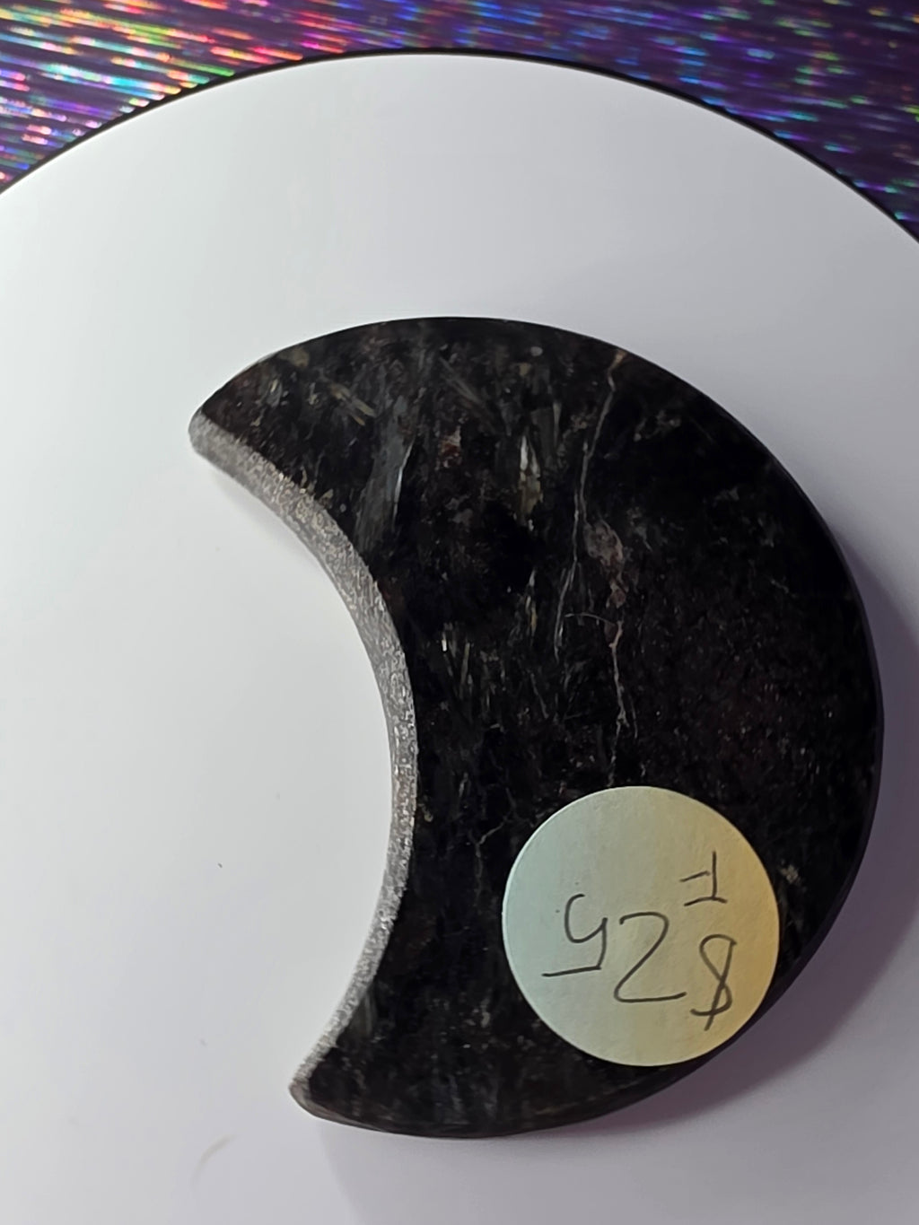 Arfvedsonite with Garnet Moon F