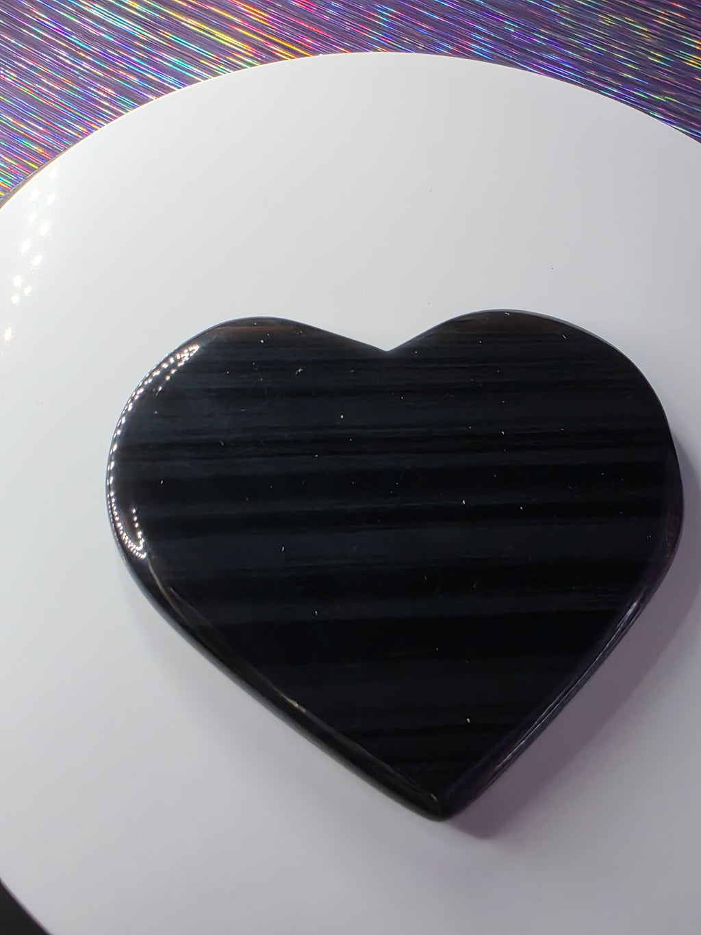 Obsidian Lace Heart H