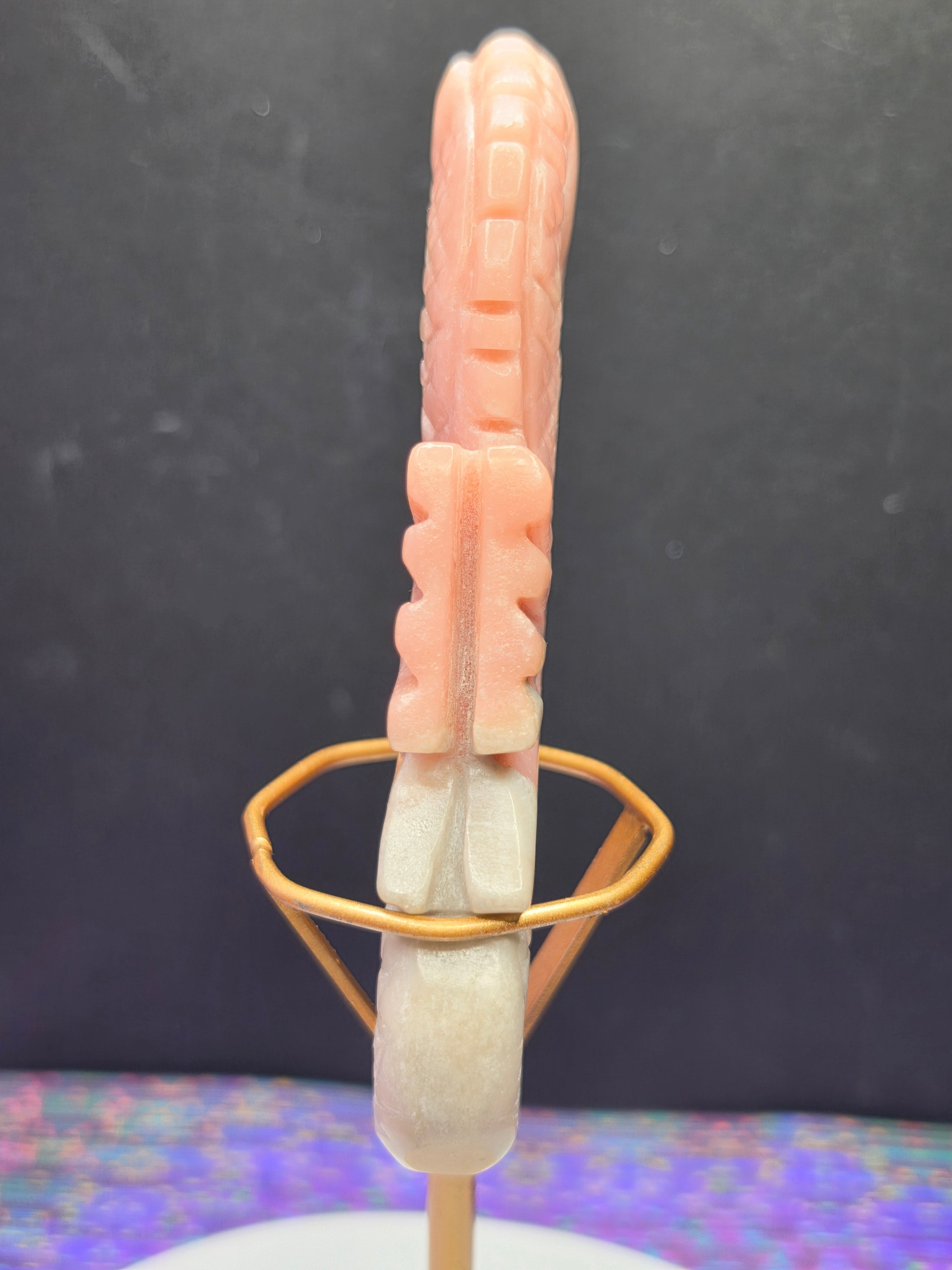 Pink Opal Seahorse A