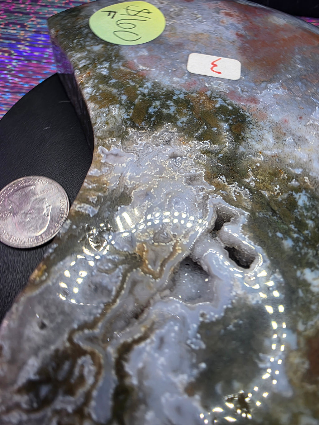 Moss Agate Moon F