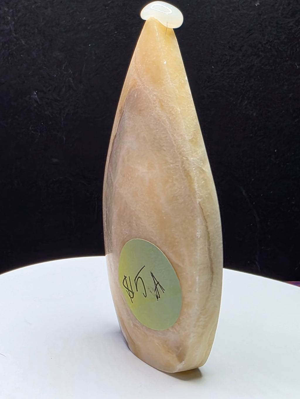 Yellow Calcite Teardrop A