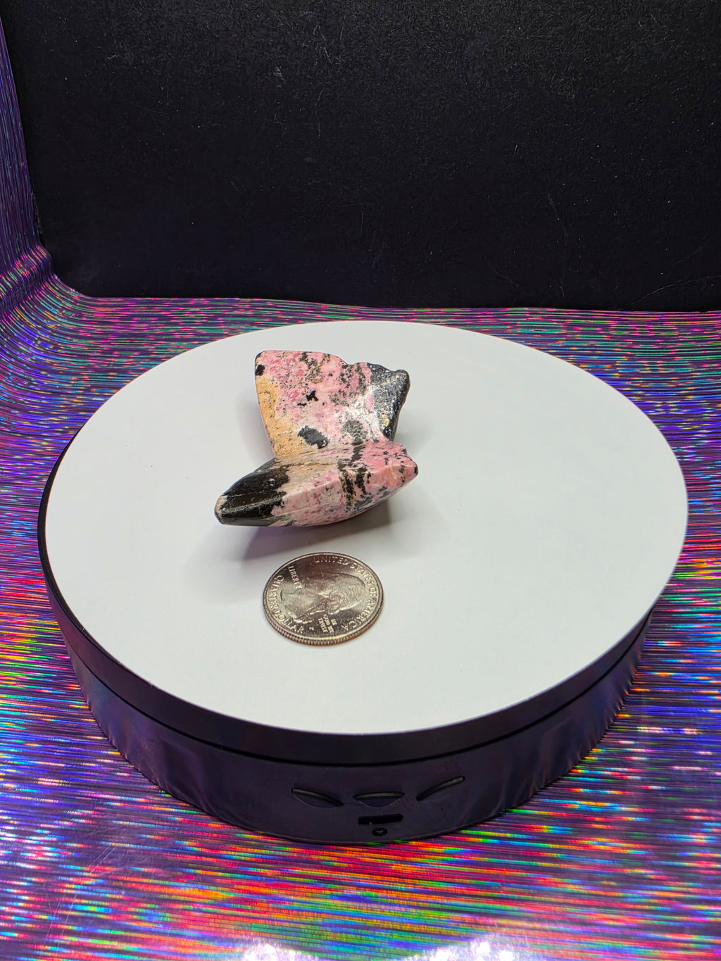 Peruvian Rhodonite Butterfly B