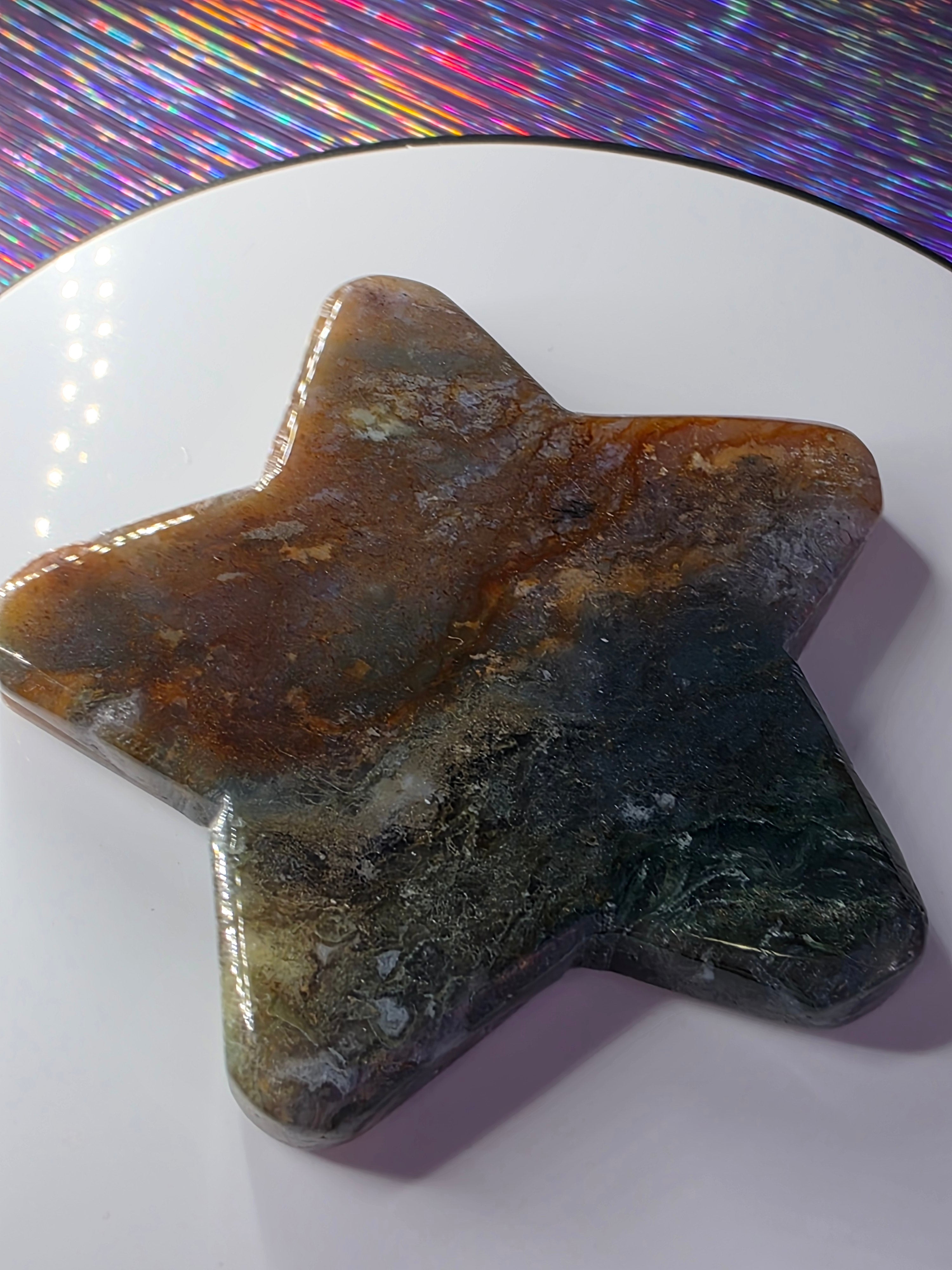 Moss Agate Star E
