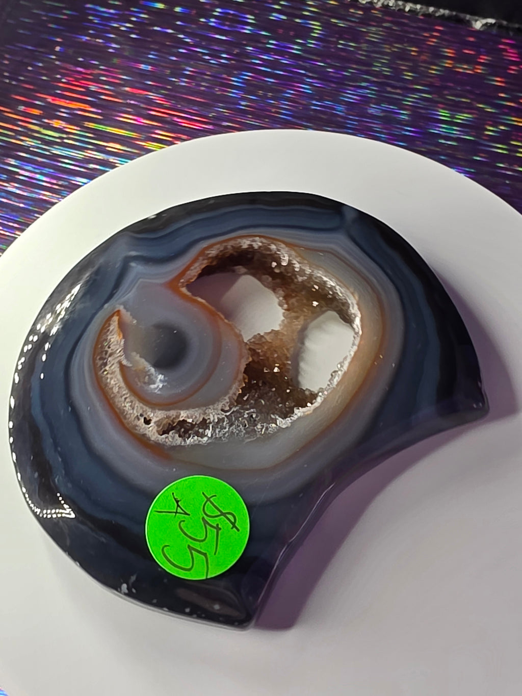 Agate Moon with Portals A