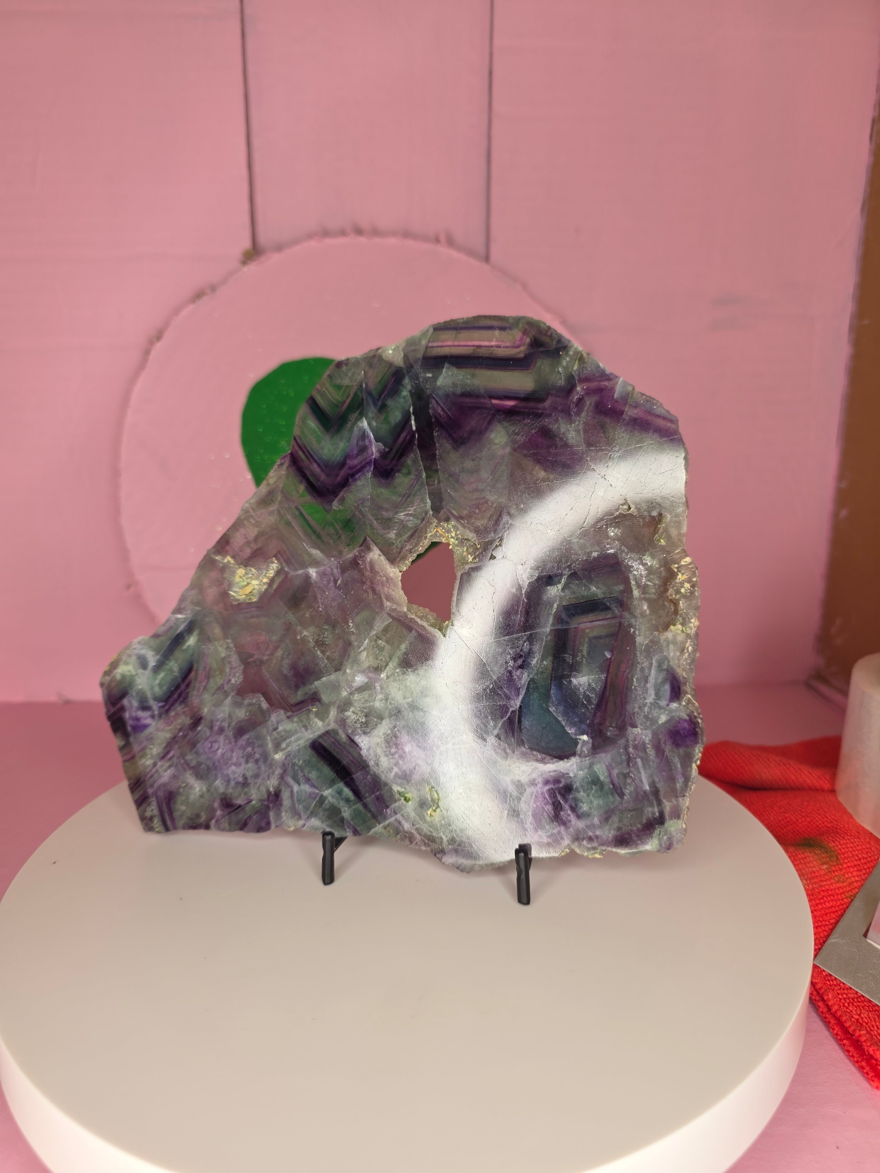 Fluorite Slab D