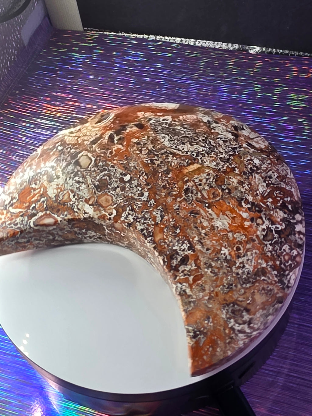 Money Agate Moon A