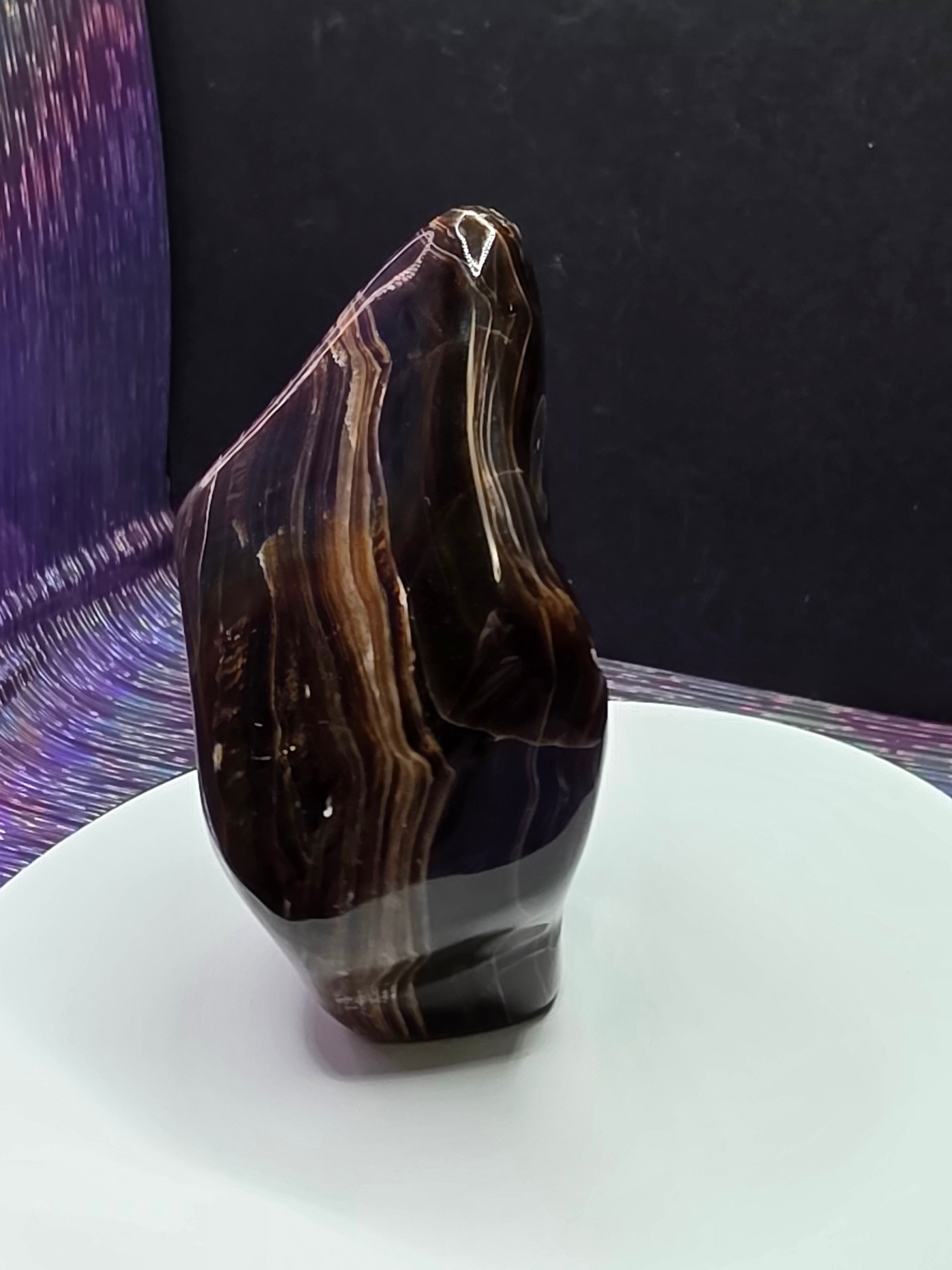 Chocolate Calcite Freeform A