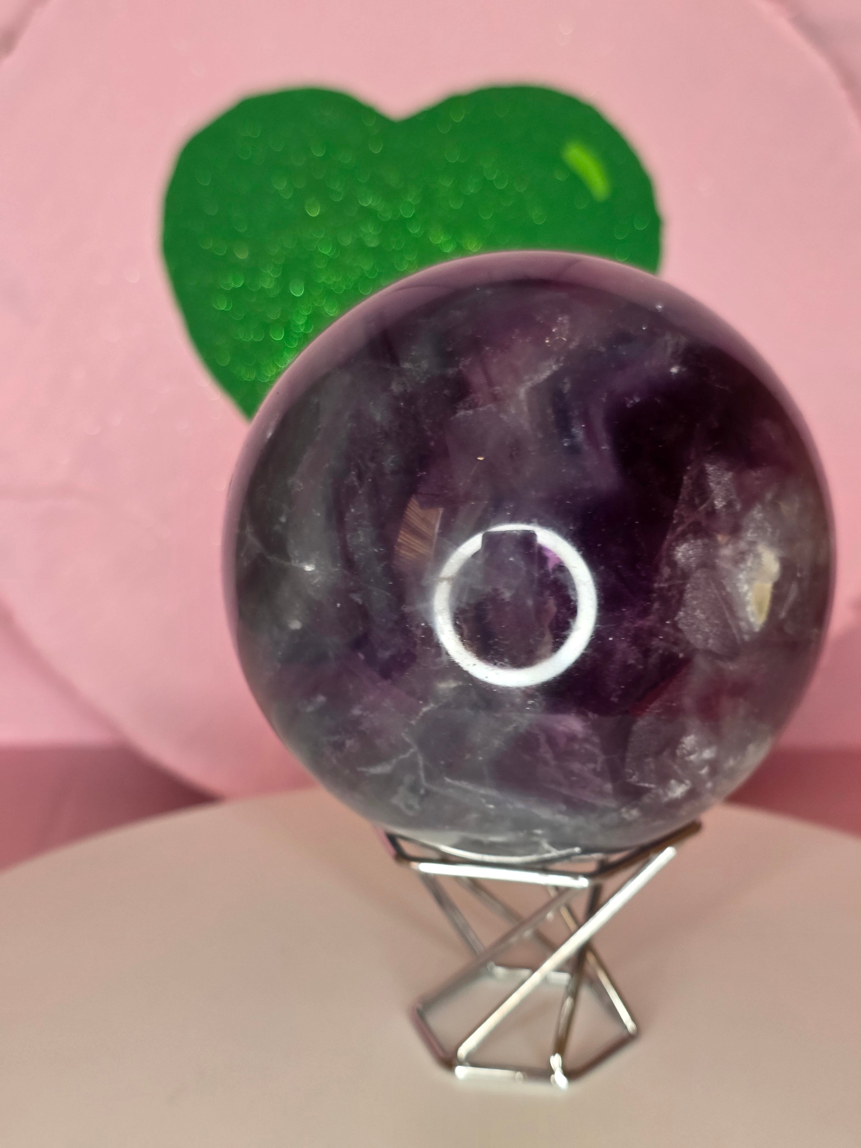 Large Fluorite Sphere B