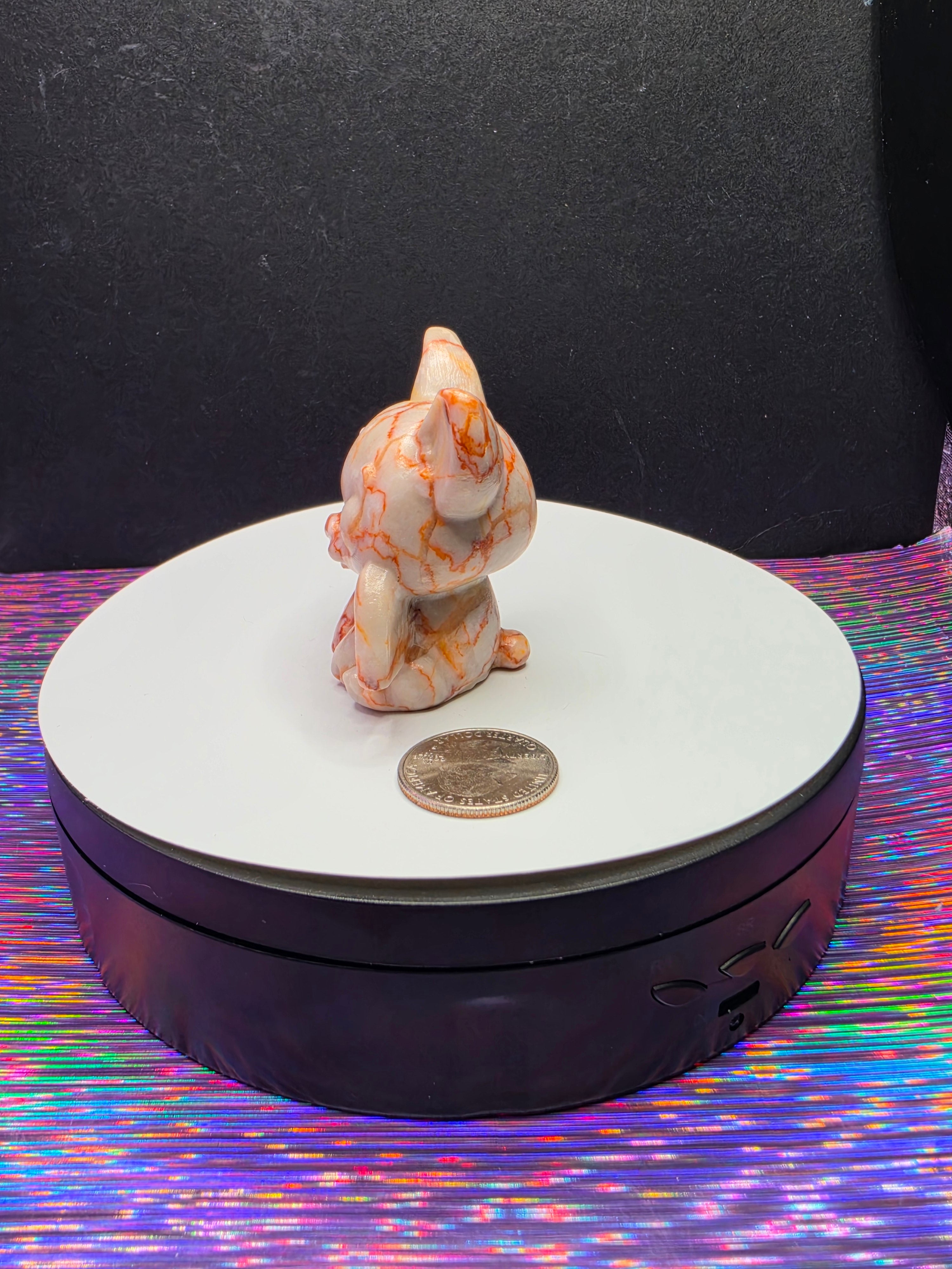 Red Veined Jasper Bat B