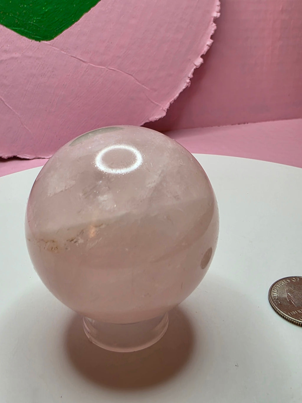 Rose Quartz Sphere A